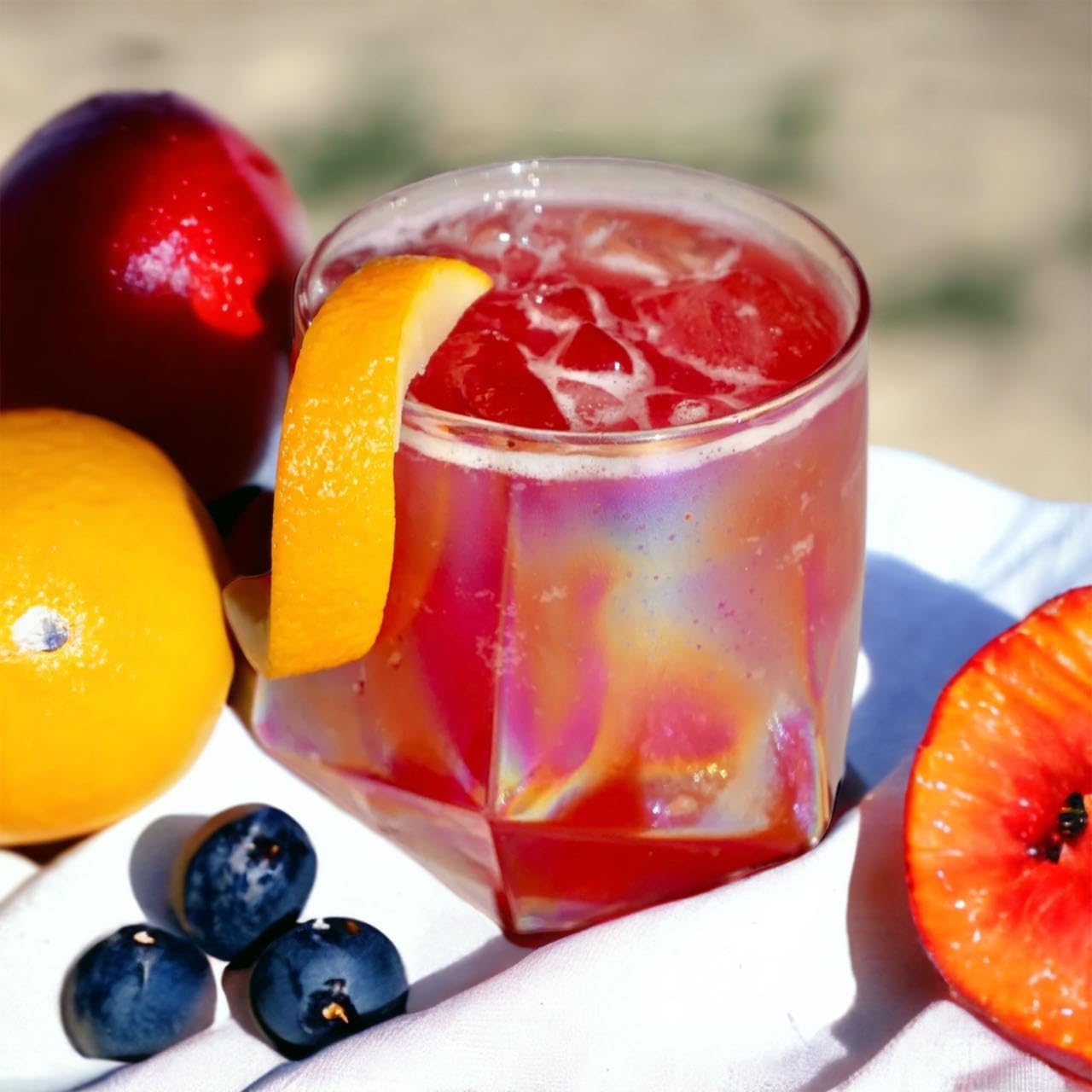 40 count Diamond Unbreakable Stemless Plastic Wine Champagne Whiskey Glasses Elegant Durable Disposable Indoor Outdoor Ideal for Home, Office, Bars, Wedding, 12 Ounce Cups (Clear)