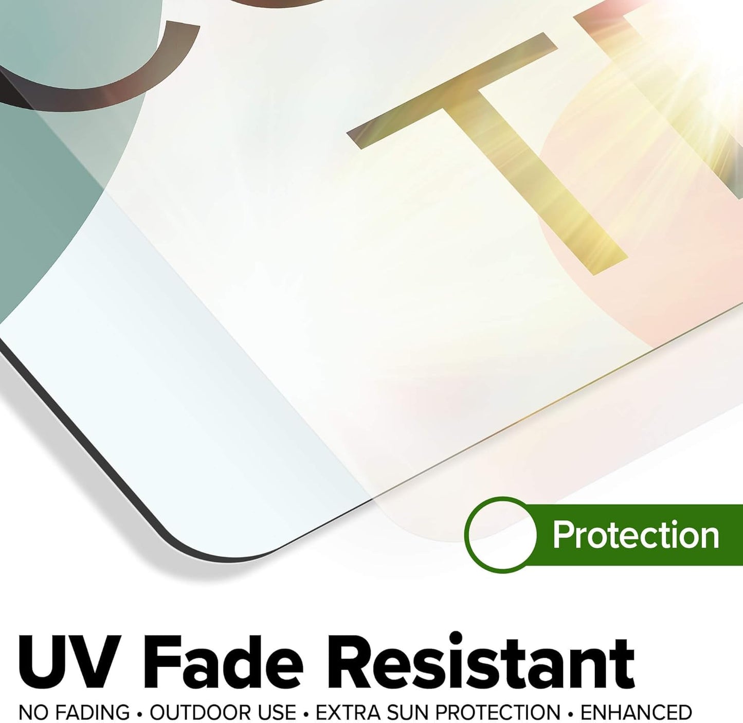 Custom Sign, Custom Street Sign, 11 Font Colors, 13 Font Styles, 4 Hole Options, 22 Sizes, 9x18 Inches, Rust Free DiBound, Fade Resistant, Made in USA by My Sign Center (Minimalist)