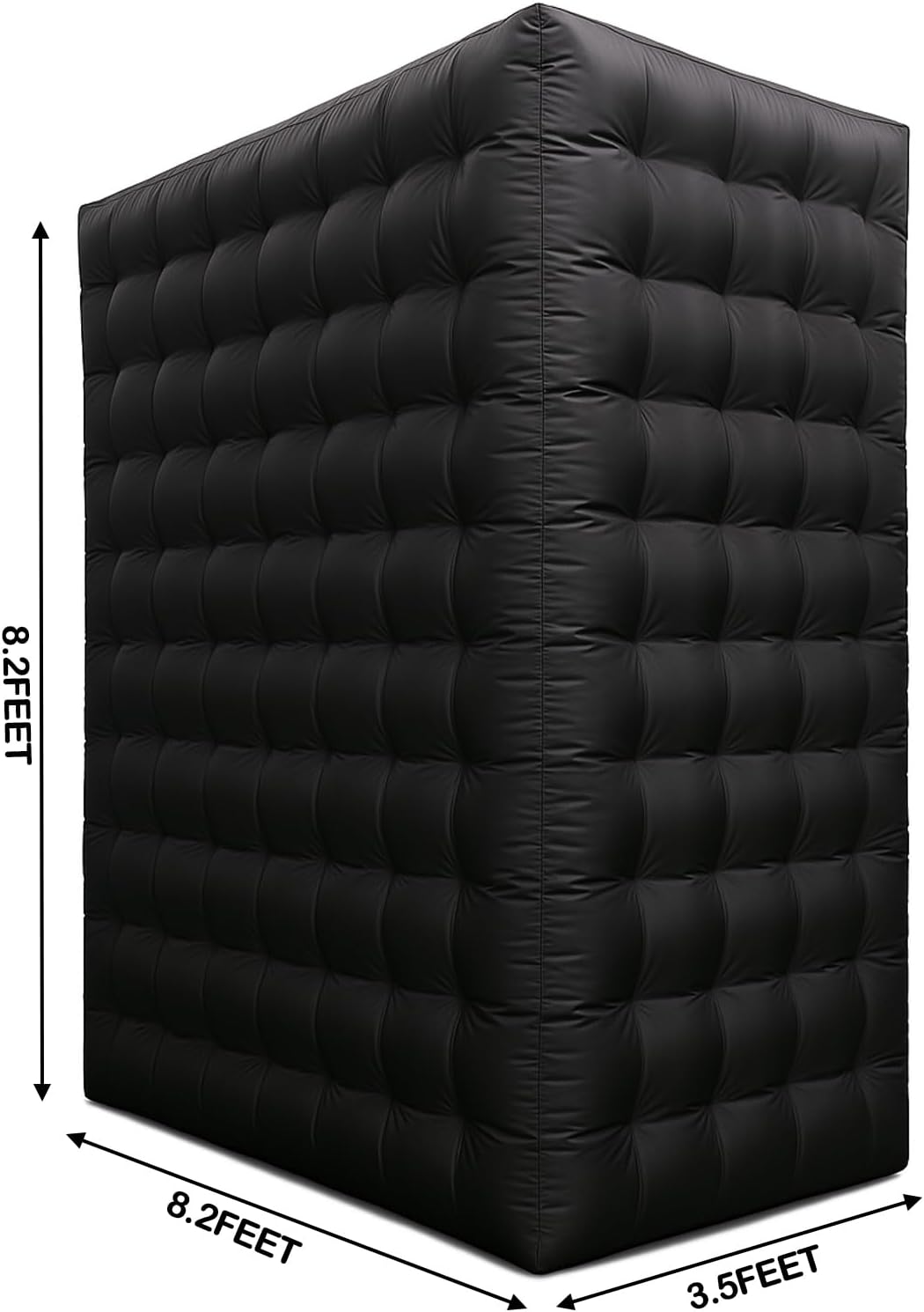 Golden New Inflatable Photo Booth Inflatable Photo Wall with Built-in Blower and LED Promotional Advertising for Wedding Events