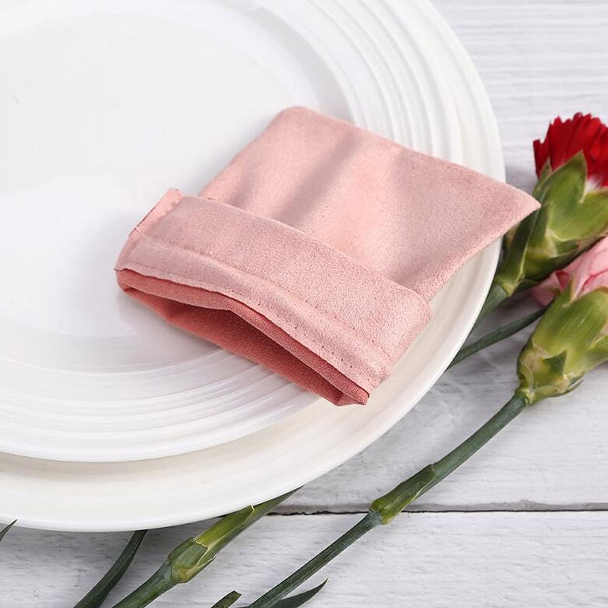 30 Pcs Pink Velvet Drawstring Bags Jewelry Pouches Jewelry Gift Bags Pouches Wedding Favors,3.5x4.7 inch