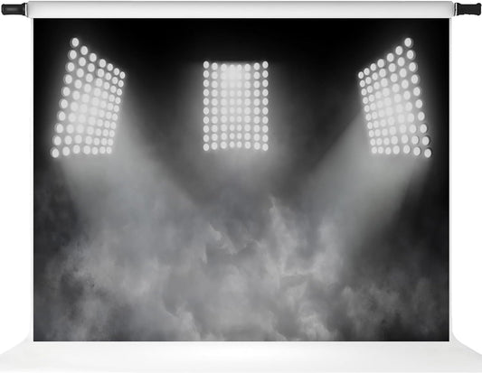 Kate 7x5ft Sport Backdrop for Photoshoot Stadium Photography Background Spotlight Backdrop for Portrait