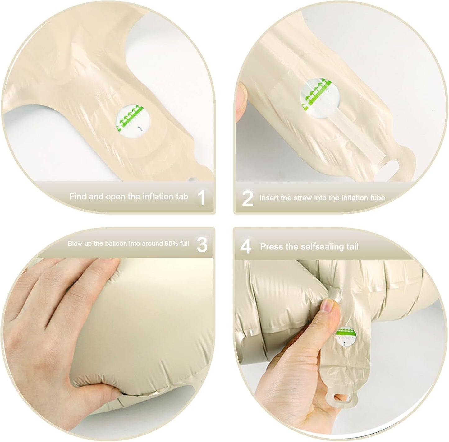 Foil 40 Inch Big Cream White 29 92 Balloon Number, Giant Happy 29 92 Birthday Party Supplies, Large 29 92 Balloons Anniversary Party Engagement Decorations