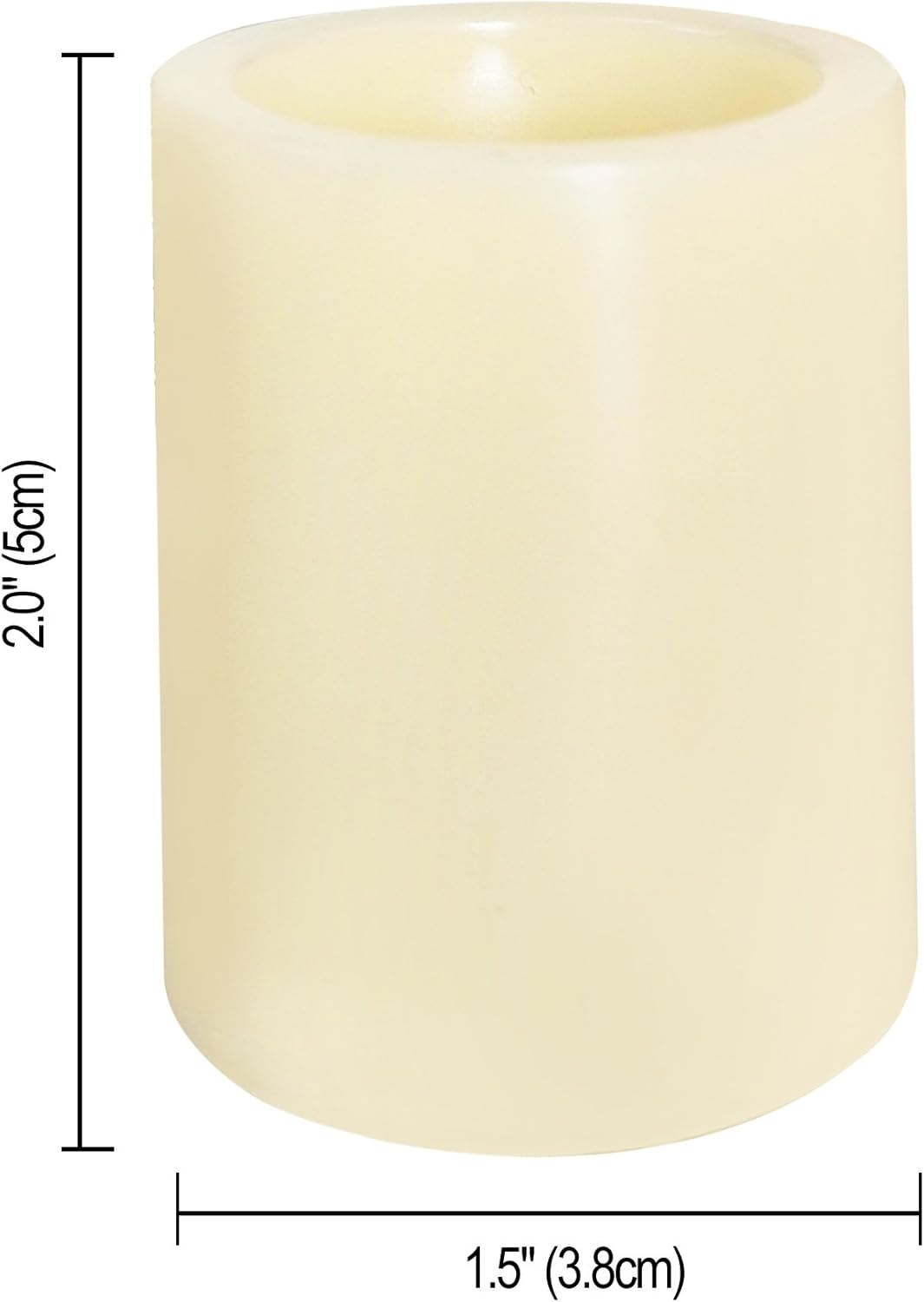 CANDLE CHOICE Battery Operated Flameless Votive Candles with Timer Long Lasting Realistic Flickering Electric Tea Lights Set Halloween Christmas Wedding Decorations Centerpieces Batteries Incl. 6 PCS