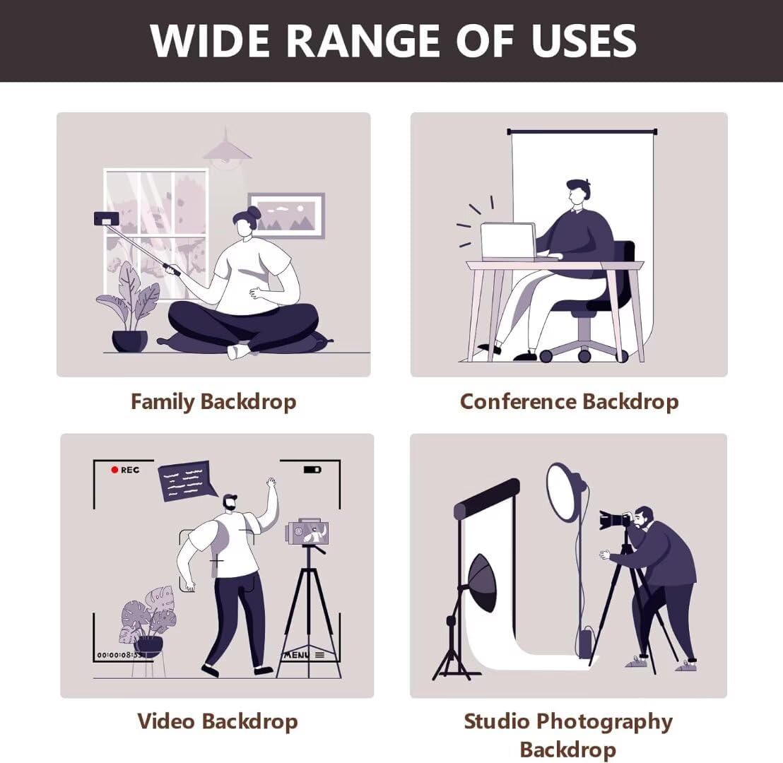 Kate 5x7ft/1.5x2.2m Medium Grey Portrait Backdrop Headshot Background Gray Texture Fabric Photography Studio Props