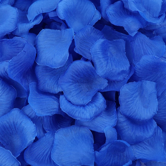 3300 PCS Artificial Fake Rose Petals,Flower Petals,Romantic Nightfor Her/Him Set,Wedding, Engagement, Party, in Bulk Flower Decorations（Dark Blue）