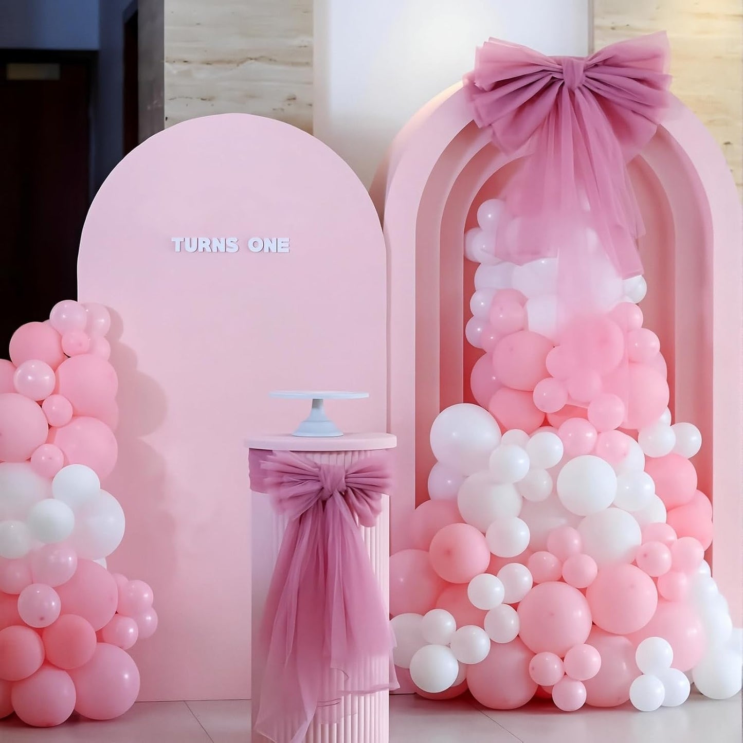 125 pcs Light Pink 5 Inch Balloons,Small Balloons for Balloon Garland or Balloon Arch as Party Decorations, Birthday Decorations, Anniversary Party Decoration