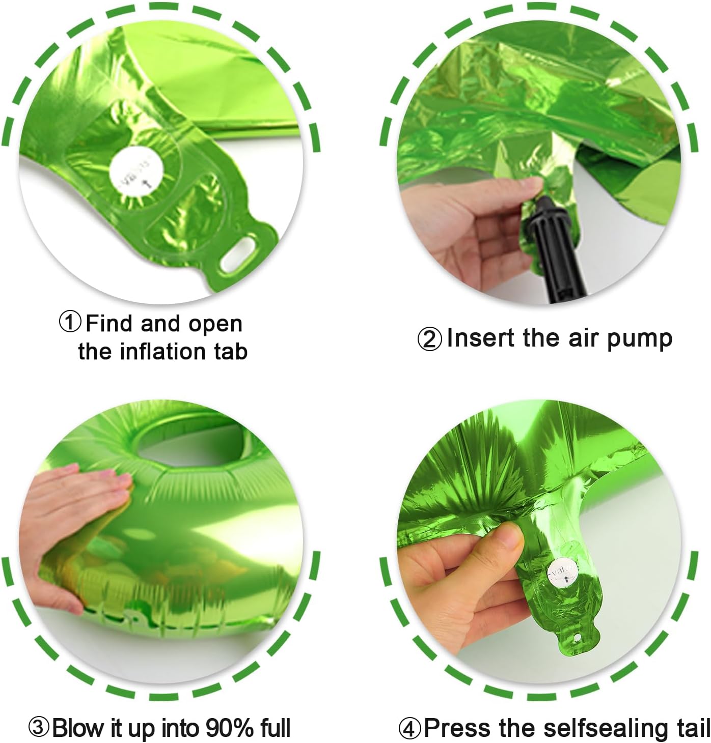 40 Inch Light Green Mylar Foil Number 6 Birthday Balloon, Digital Balloons for 6 16 Boy Girl Party Decorations Supplies, Light Green Big Helium Balloon Numbers for 26 36 46 60 Men Women Anniversary