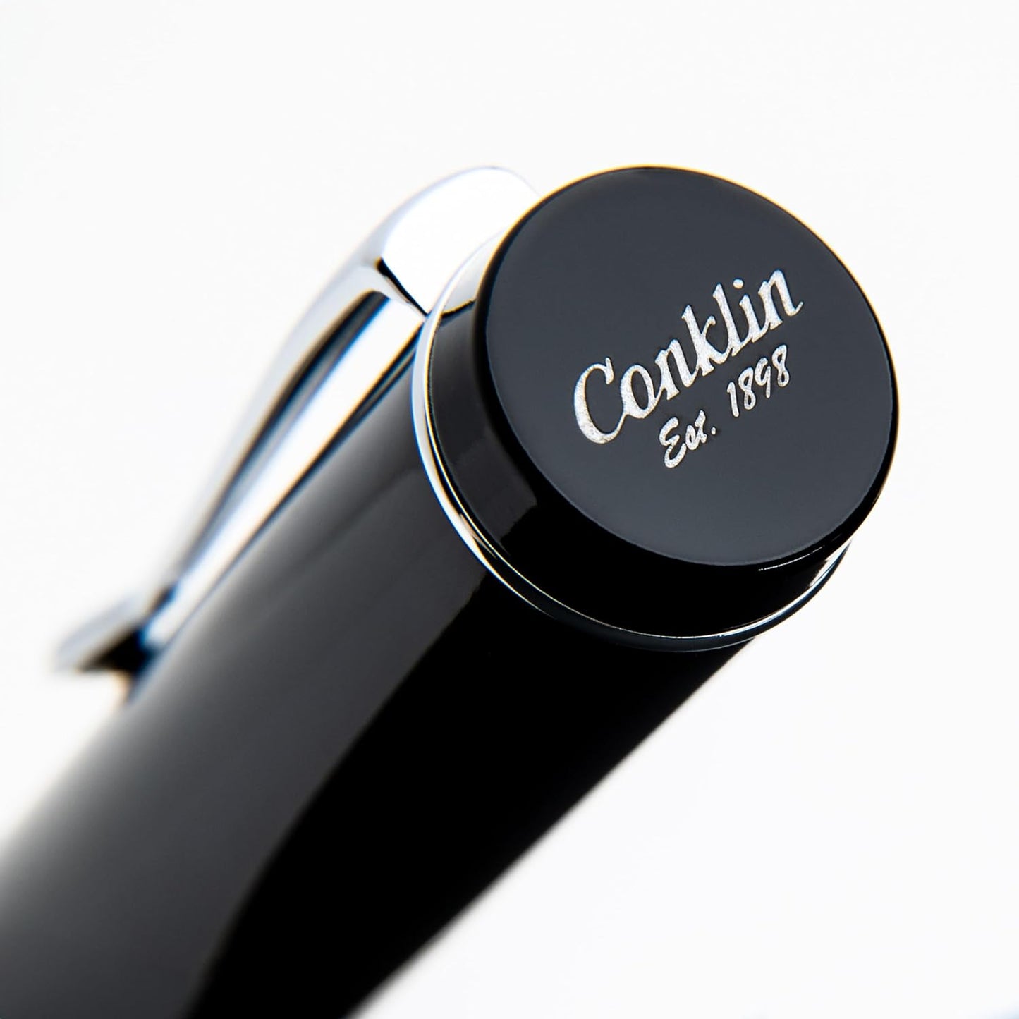 Conklin Duragraph Fountain Pen Orange Nights - Stub Nib, Premium Writing Tool for Calligraphy & Signatures