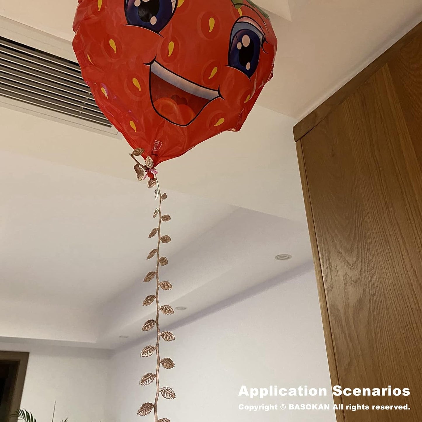 BASOKAN Silver Leaves Leaf Ribbon Trim Rope - 20 Yards - for Garland DIY Crafts and Party Wedding Home Decorations