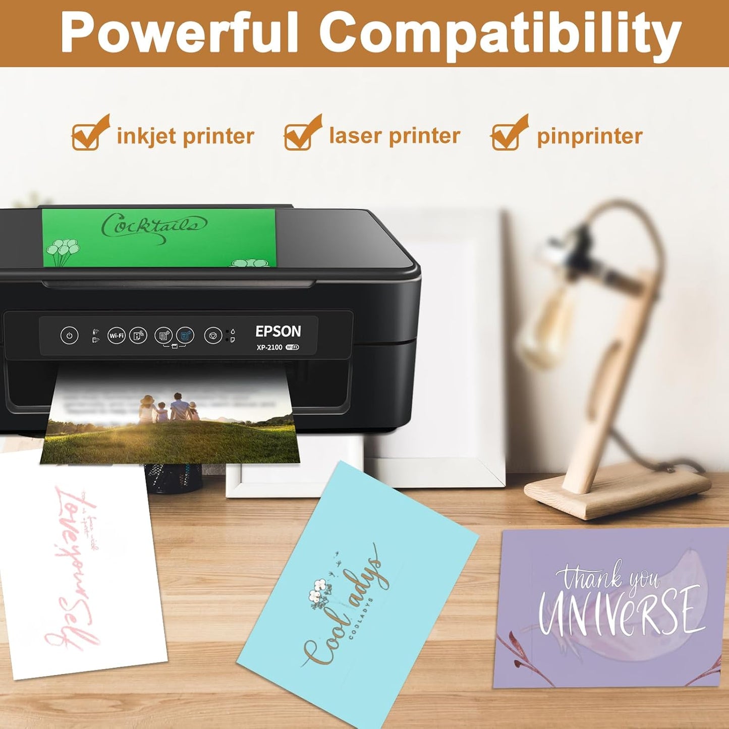 120 Sheets Purple Cardstock 8.5 x 11 Certificate Paper, 92lb Heavyweight Card stock Lavender Paper for DIY Card Making, Greeting Cards, Wedding Invitations, Graduations