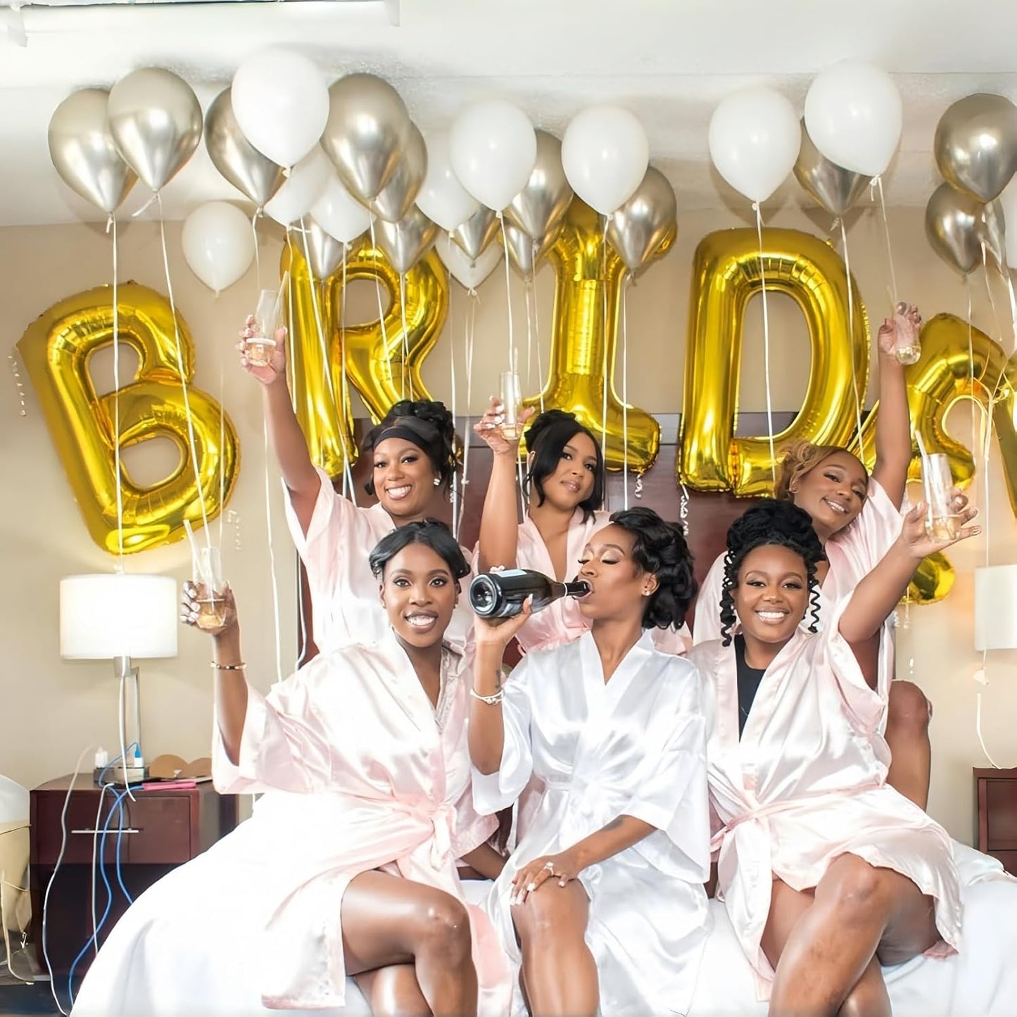 Gold Letter Balloons, 40 Inch Alphabet Name Mylar Self Inflating Custom I Decor, Large Helium Foil for Men Women Birthday Party Decorations Supplies