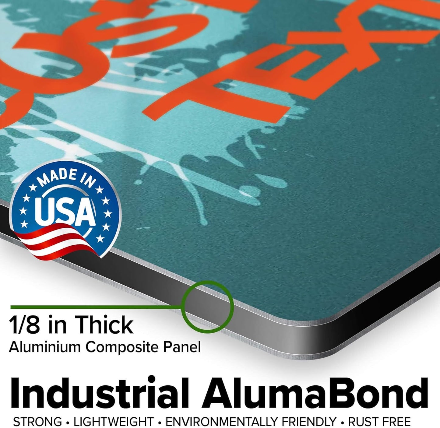 Custom Sign, Custom Street Sign, 11 Font Colors, 13 Font Styles, 4 Hole Options, 22 Sizes, 12x12 Inches, Rust Free DiBound, Fade Resistant, Made in USA by My Sign Center (Graffiti)