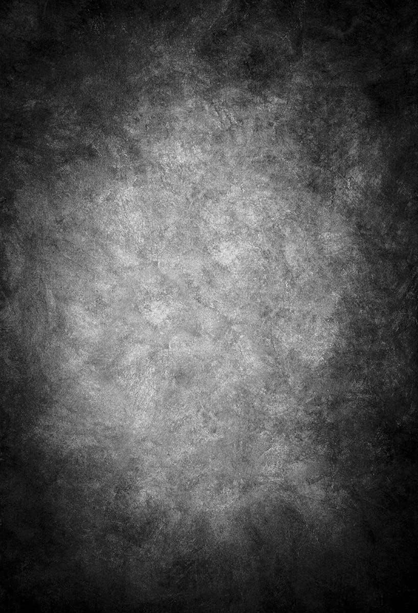 3x5ft Abstract Black Gray Portrait Photography Backdrops Photo Studio Prop Background for Children Adult