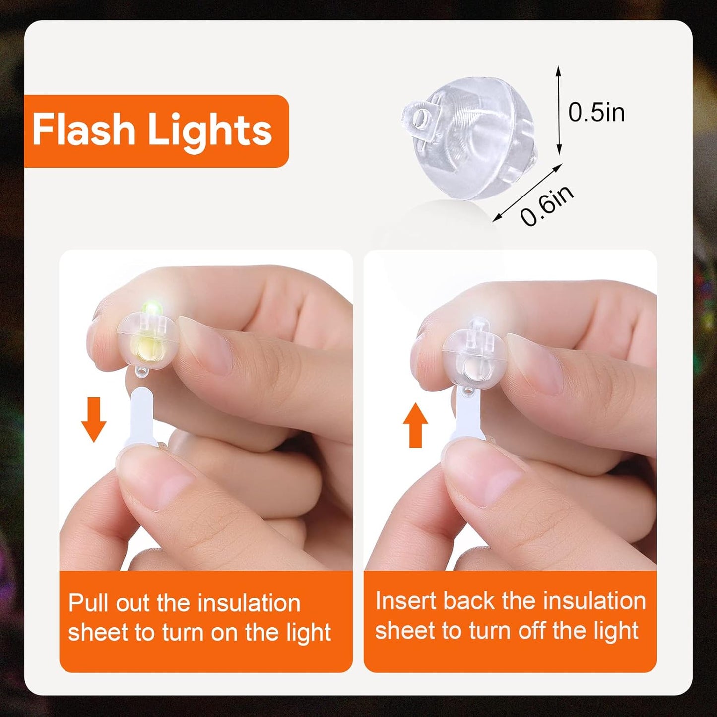 100PCs Mini Led Lights, Led Balloons Light up Balloons for Party Decorations Neon Party Lights for Paper Lantern Easter Eggs Birthday Wedding Halloween Christmas Decoration - Blinking Red