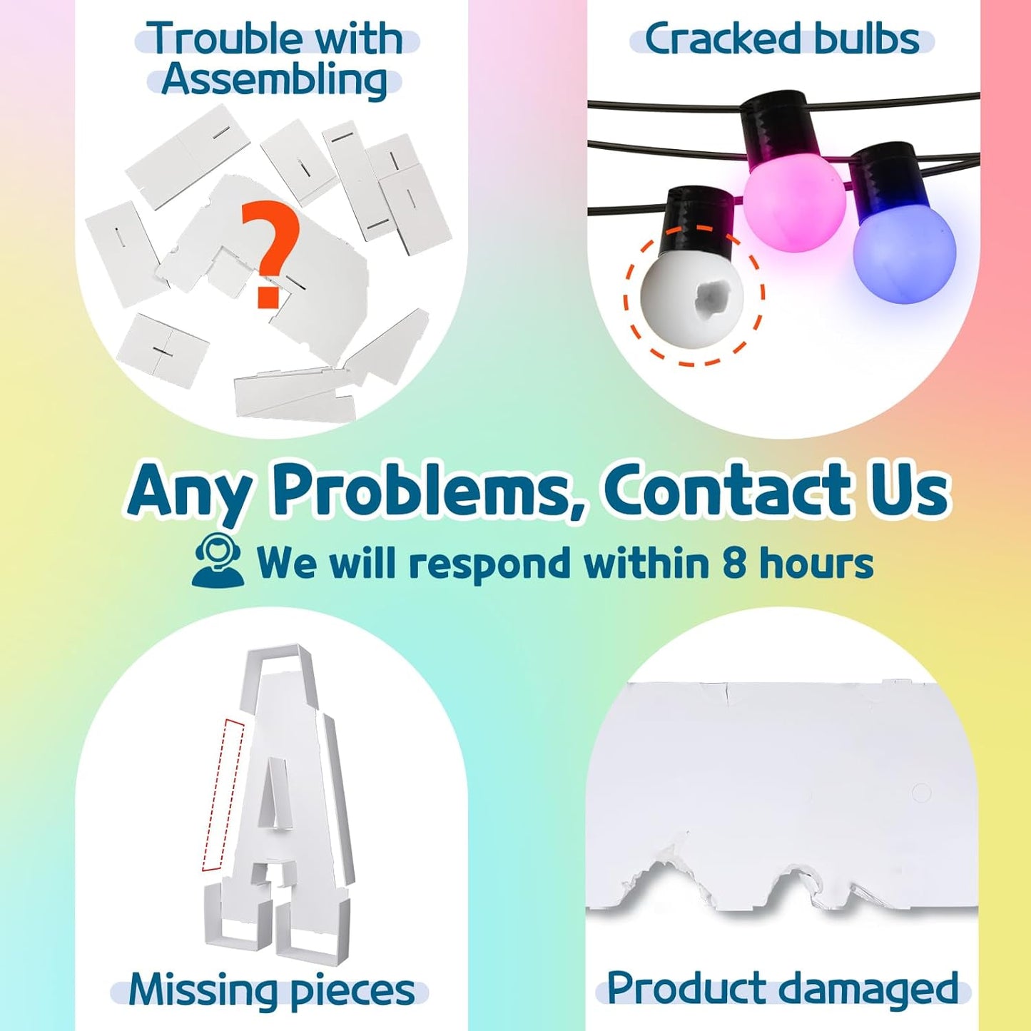 imprsv 3FT Colorful Marquee Light Up Letters S, 18 Colors Large Light up Letters Alphabet Sign with Remote, Big Marry Me Sign, Birthday Party Decorations Baby Shower Anniversary Wedding Decoration