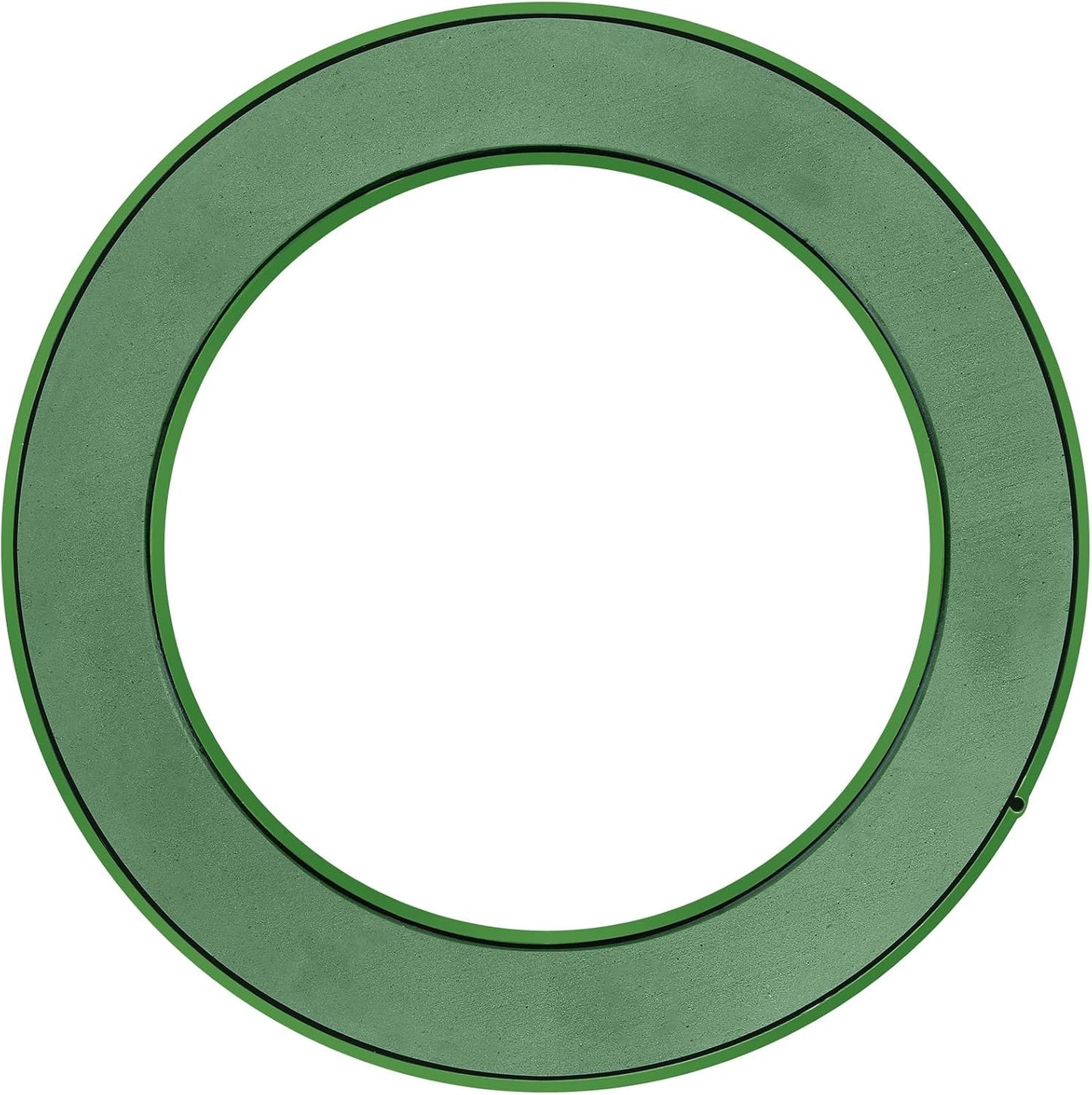 DOITOOL Flower Foam Ring with Suction Cup Car Flower Mud Green Wet Foam Blocks Round Floral Foam Blocks Artificial Floral Arrangements Mud for Florist Wedding Car Holiday Decoration 250g