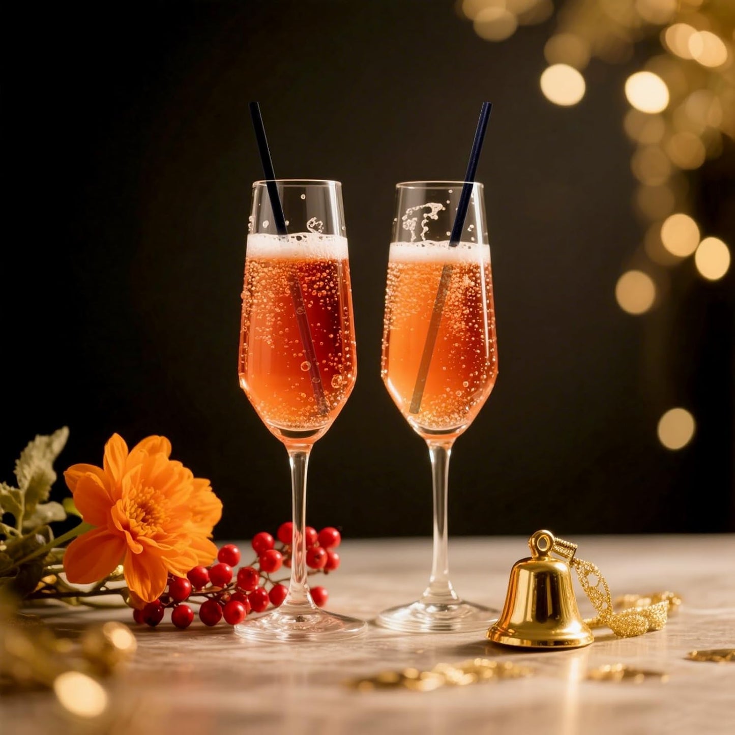 Black Disposable Drinking Straws - Biodegradable Cocktail Paper Straws for Party, Restaurants, Weddings, 7.75"x0.24", 100 Bulk