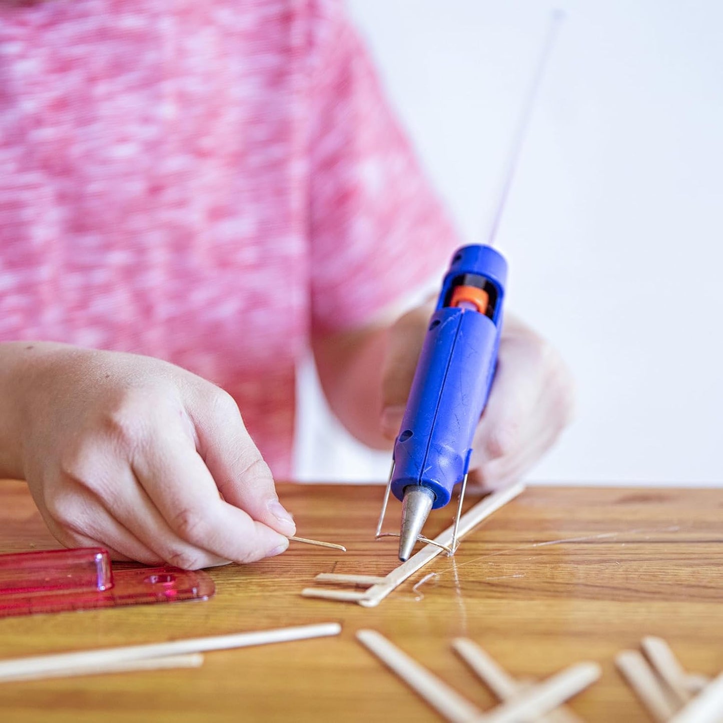 uxcell 20pcs Hot Glue Sticks for Glue Gun 7mm/0.28-inch x 8-inch Mini Hot Melt Adhesive Glue Stick Orange