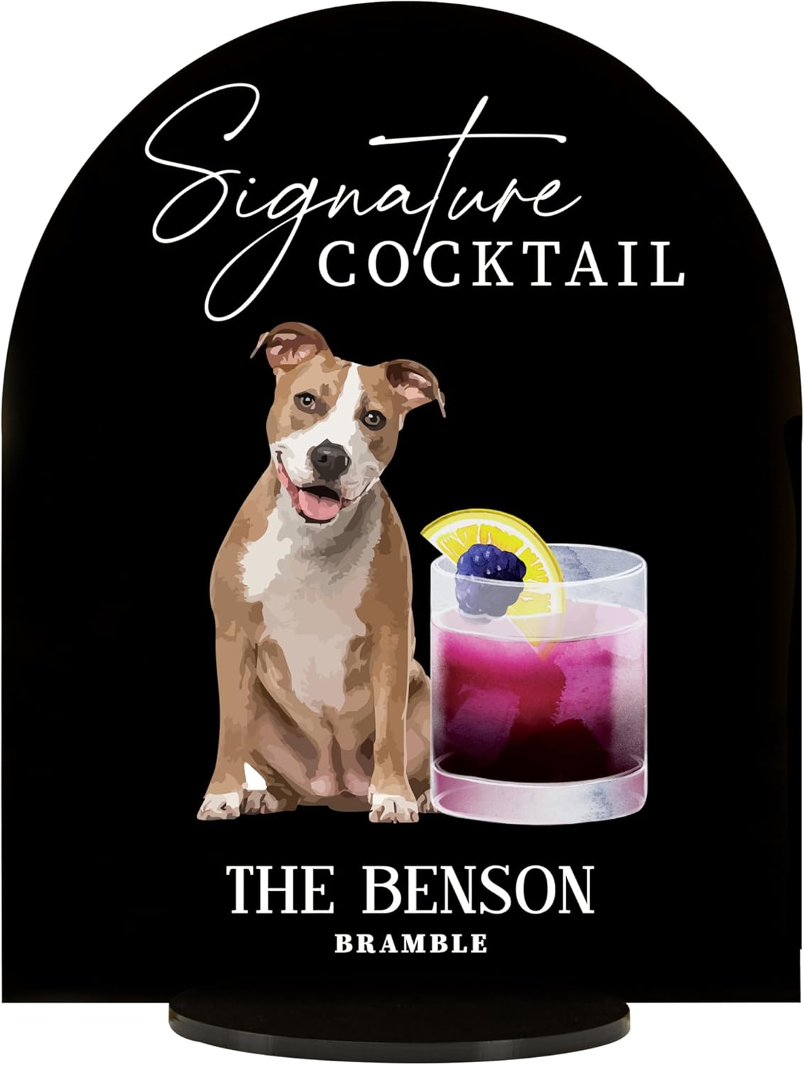 Pet Signature Drink Wedding Signs