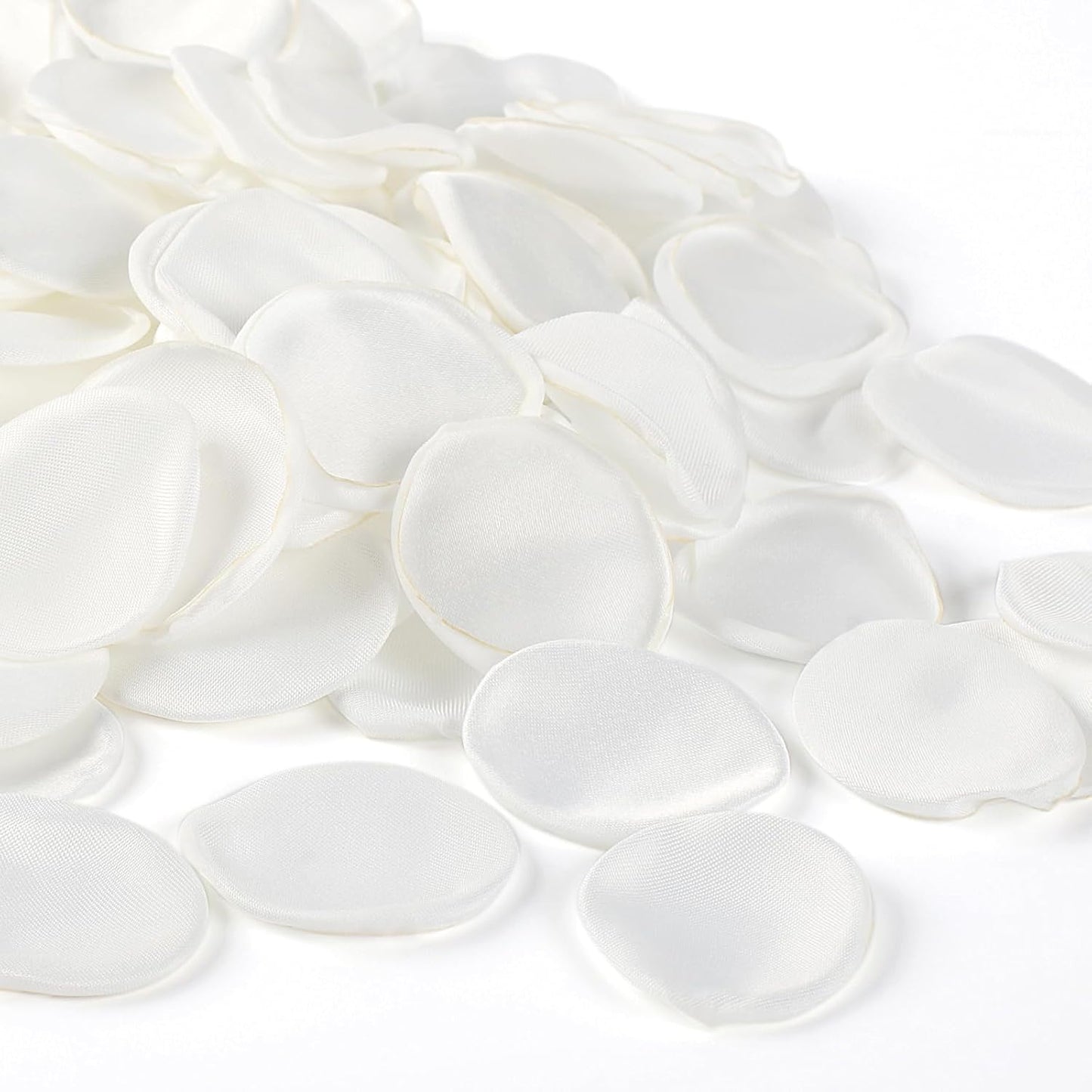 300pcs Silk Rose Petals Ivory - Faux Flower Petals for Wedding Decoration, Table Centerpieces, Party Confetti, Romantic Night, and Bridal Events