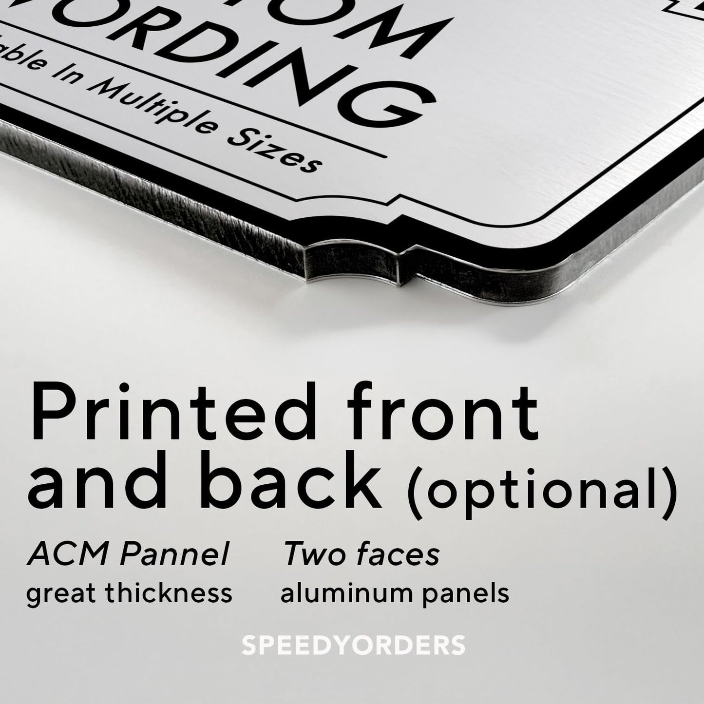 Custom Decorative Outdoor Signs, Personalized Aluminum, Customized Driveway Sign, Waterproof, Made in USA, Metallic Silver 30x24 In