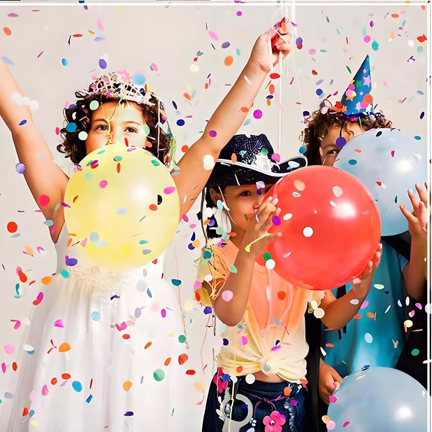 Rainbow Heart Metallic Foil Confetti 8000 Pcs Shiny Heart Table Confetti for Fill Balloon Wedding Graduation Party Decorations,60g of Pack