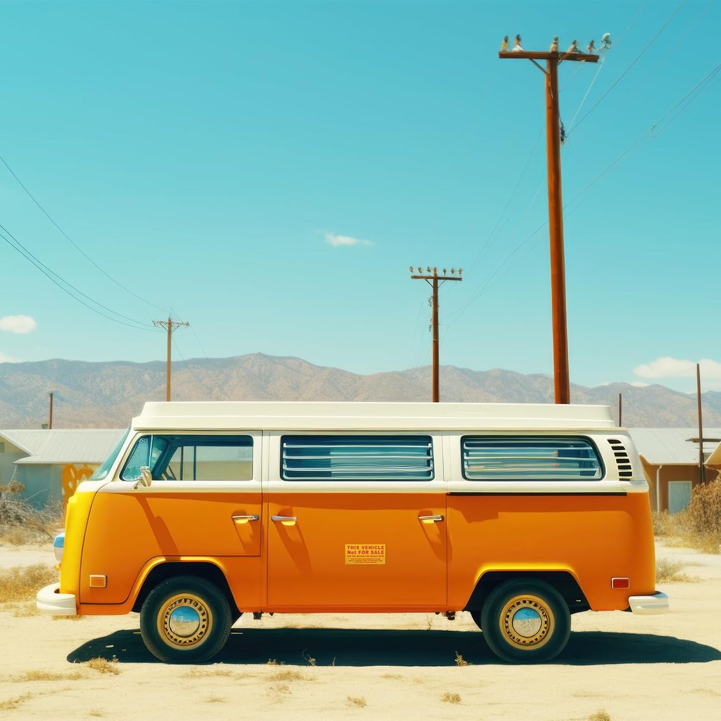 200 Pcs Car Dealership Supplies This Vehicle Not for Sale Stickers Car Dealer Yellow and Red Lettering Decal Adhesive Compliance Sticker for Vehicle Window, 6 x 3 Inches