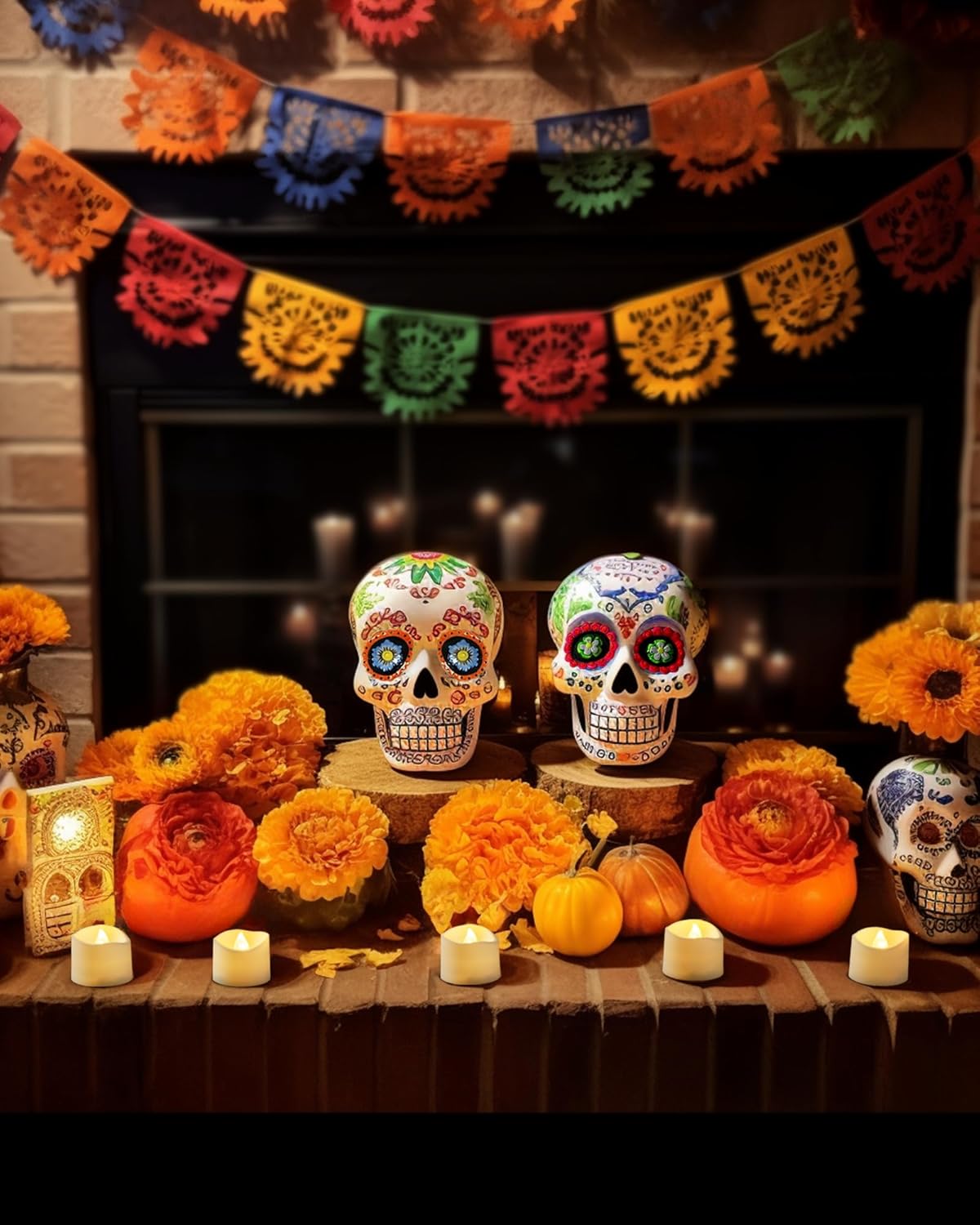 Homemory Timer Tea Lights Candles Battery Operated, 6H Timer Built-in, Auto On Daily, Flameless LED Tealight Votives for Table Centerpieces, Lantern, Holiday Decor, Warm Lamp, No Remote, 12-Pack