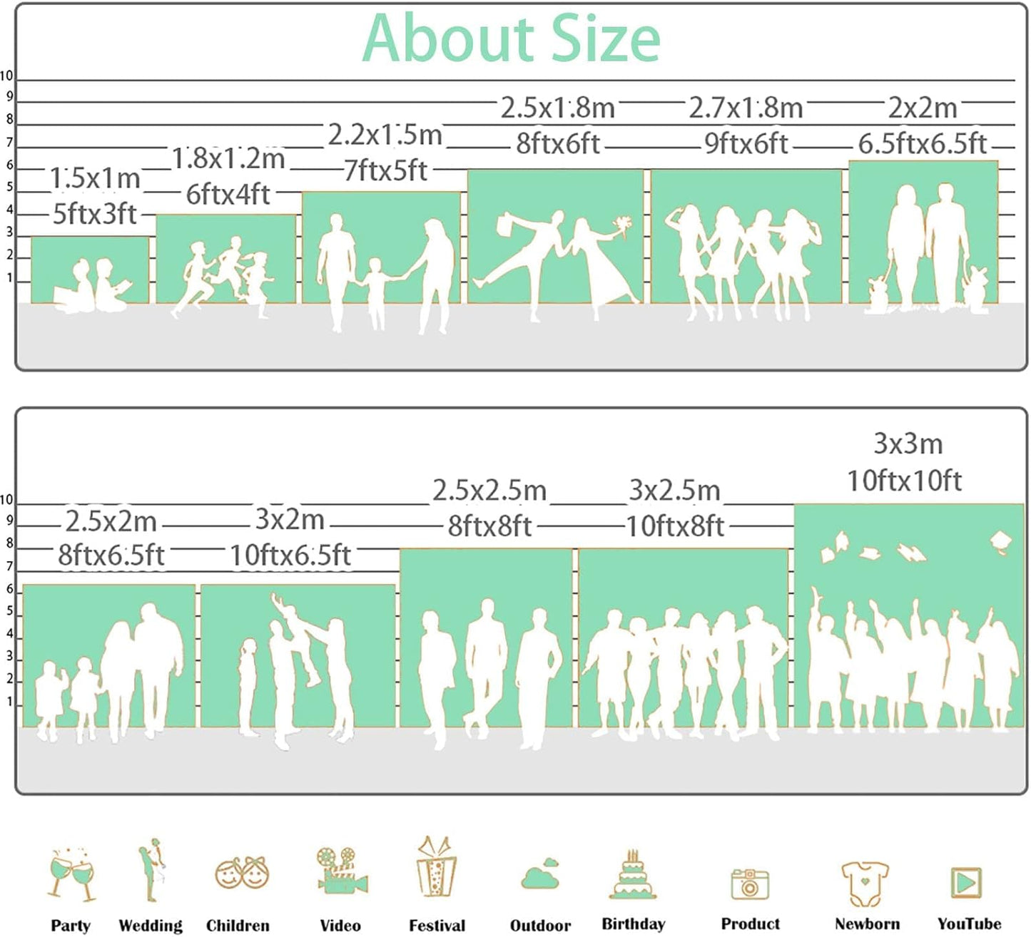 Hippie Backdrop 10x8ft 60s 70s Backgrounds Tie Dye Theme Party Decorations Hippie Supplies Photo Booth Props