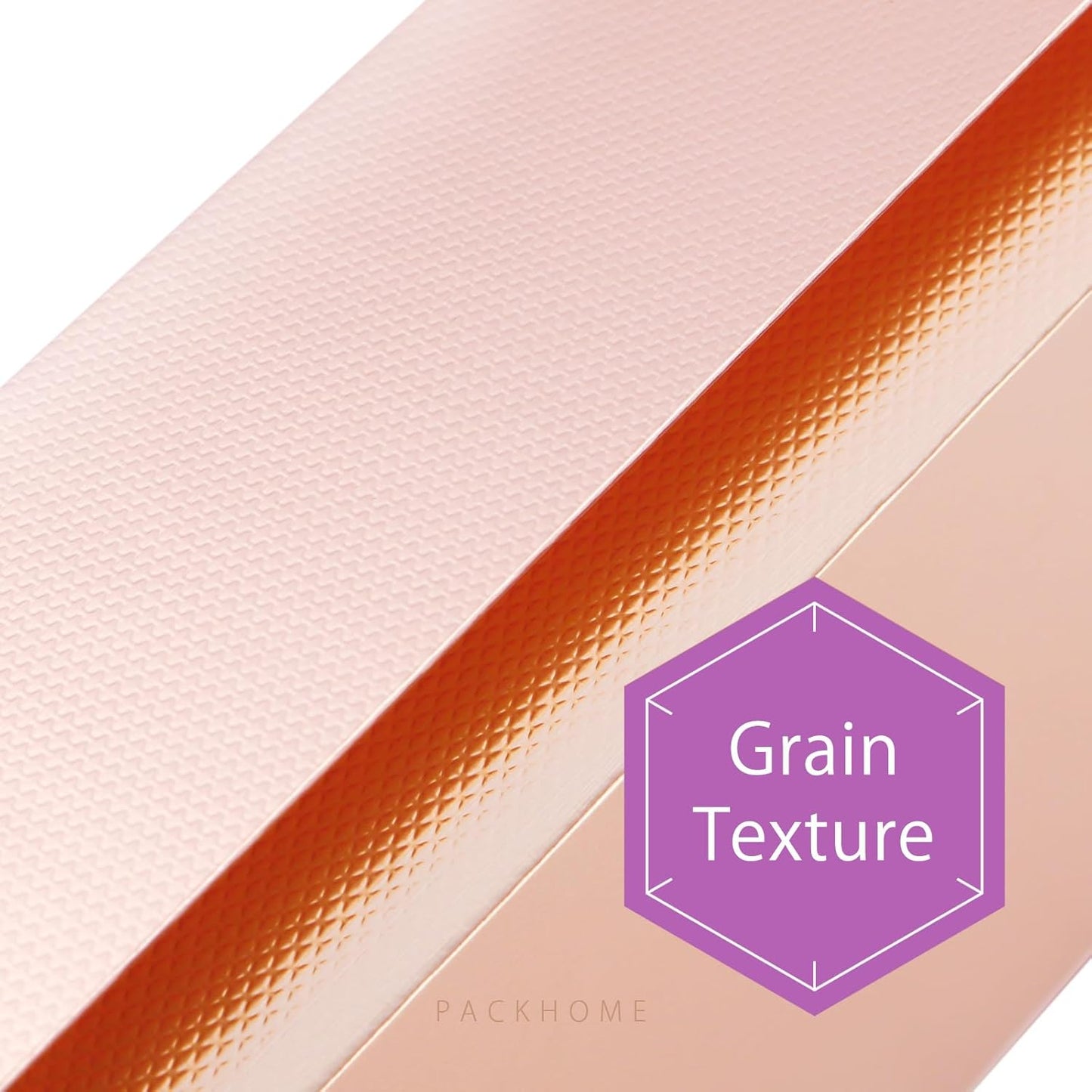 PACKHOME 6 Large Gift Boxes 13.5x10x3.5 Inches, Sturdy Shirt Boxes with Magnetic Lids for Multiple Occasions (Glossy Rose Gold)