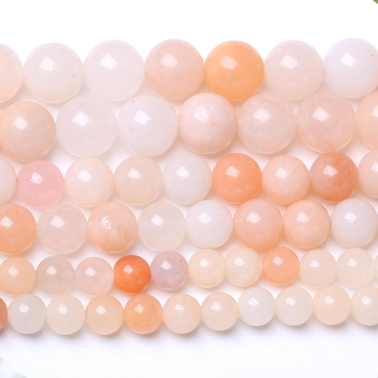 Streamer Powder Stone Beads for Jewelry Making DIY Craft Gemstone Beads Kit (12mm, 30pcs) Cosmic Crystal Pebbles for Bracelets, Necklaces, Home Decor