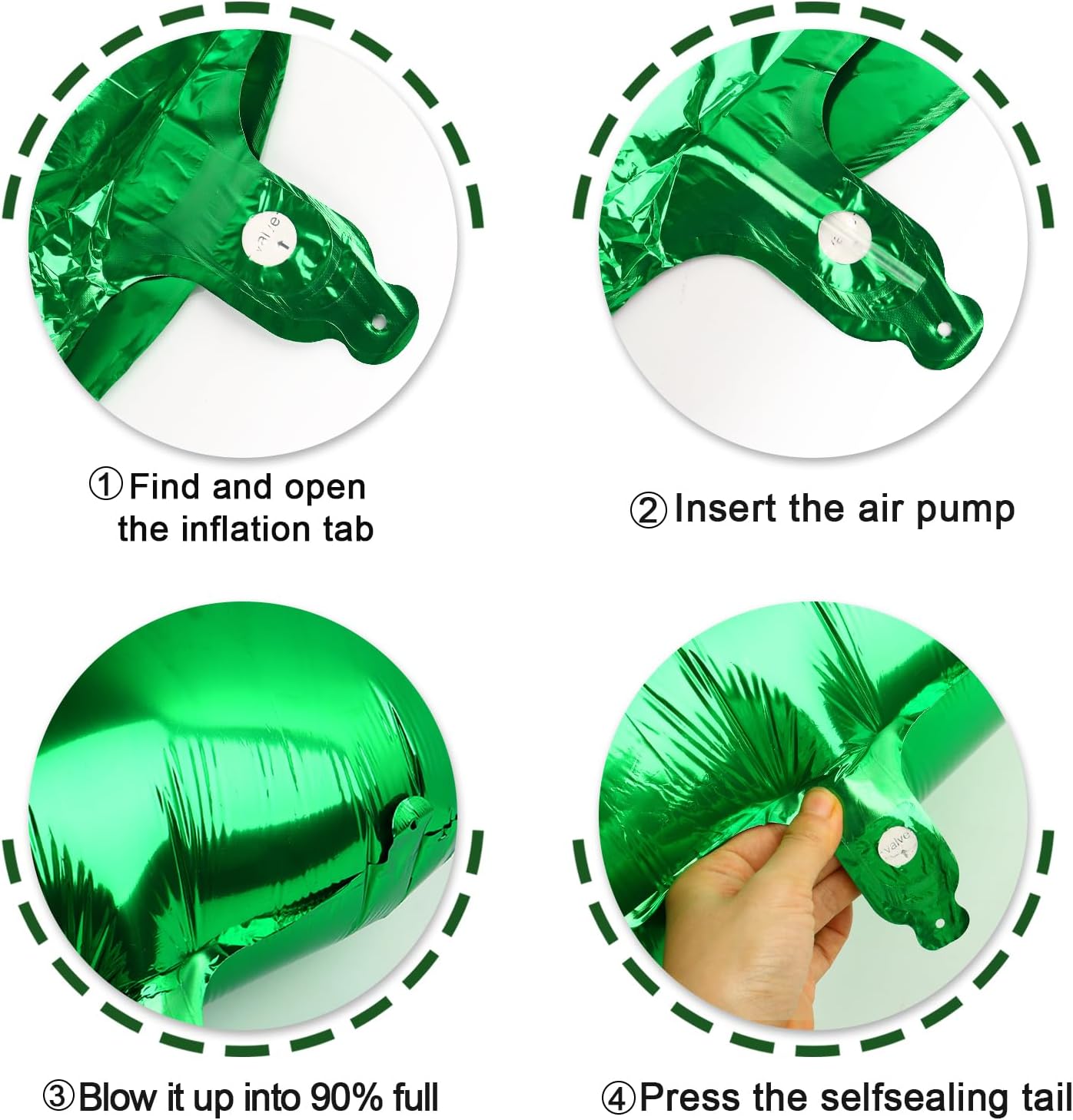 40 Inch Green Mylar Foil Number 16 Birthday Balloon, Digital Balloons for 16 Boy Girl Party Decorations Supplies, Big Helium Balloon Numbers for 16 Men Women Anniversary