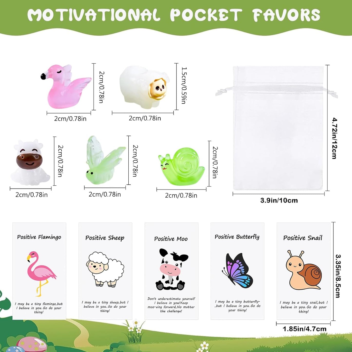 50 Set Employee Appreciation Gifts Bulk for Thank You Staff Back to School Student Teacher Coworker Nurse Pocket Gift End of Year Student Gifts Animal Pun Inspirational Note Cards Office Favors