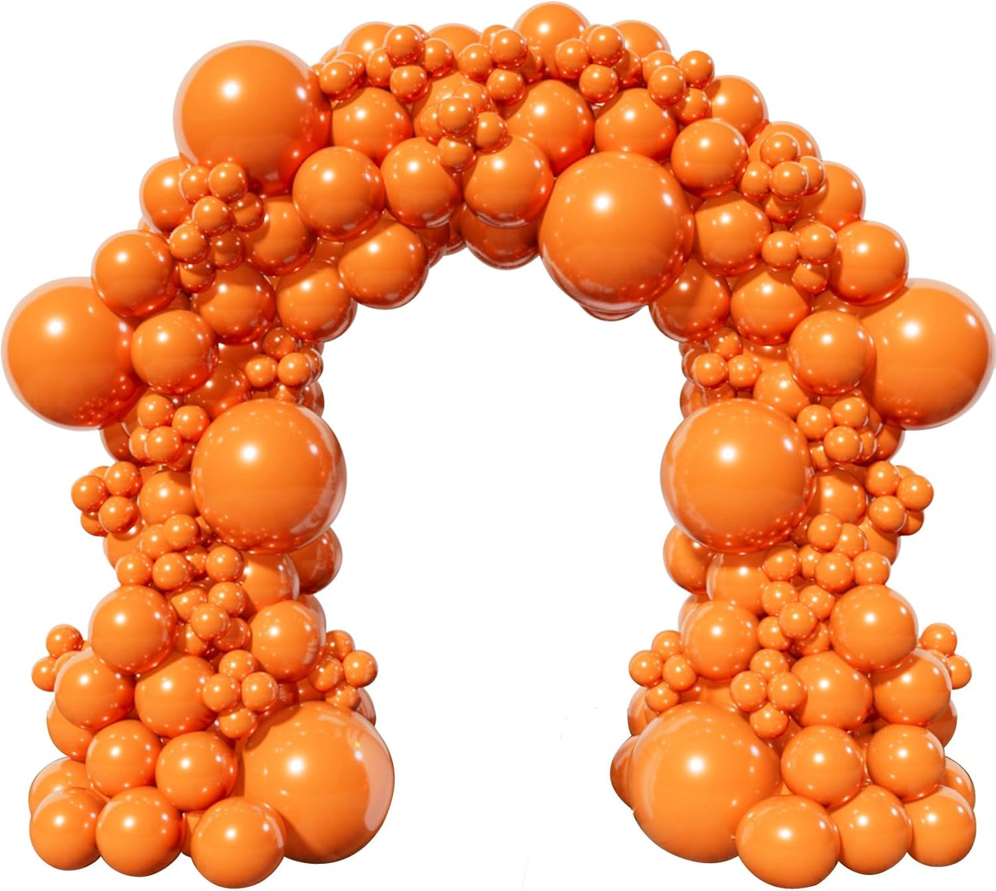 KAWKALSH Orange Balloon Arch Kit 111Pcs 18 12 5 Inch Latex Party Balloons Garland for Birthday Baby Shower Wedding Engagement Anniversary Christmas Party Decorations