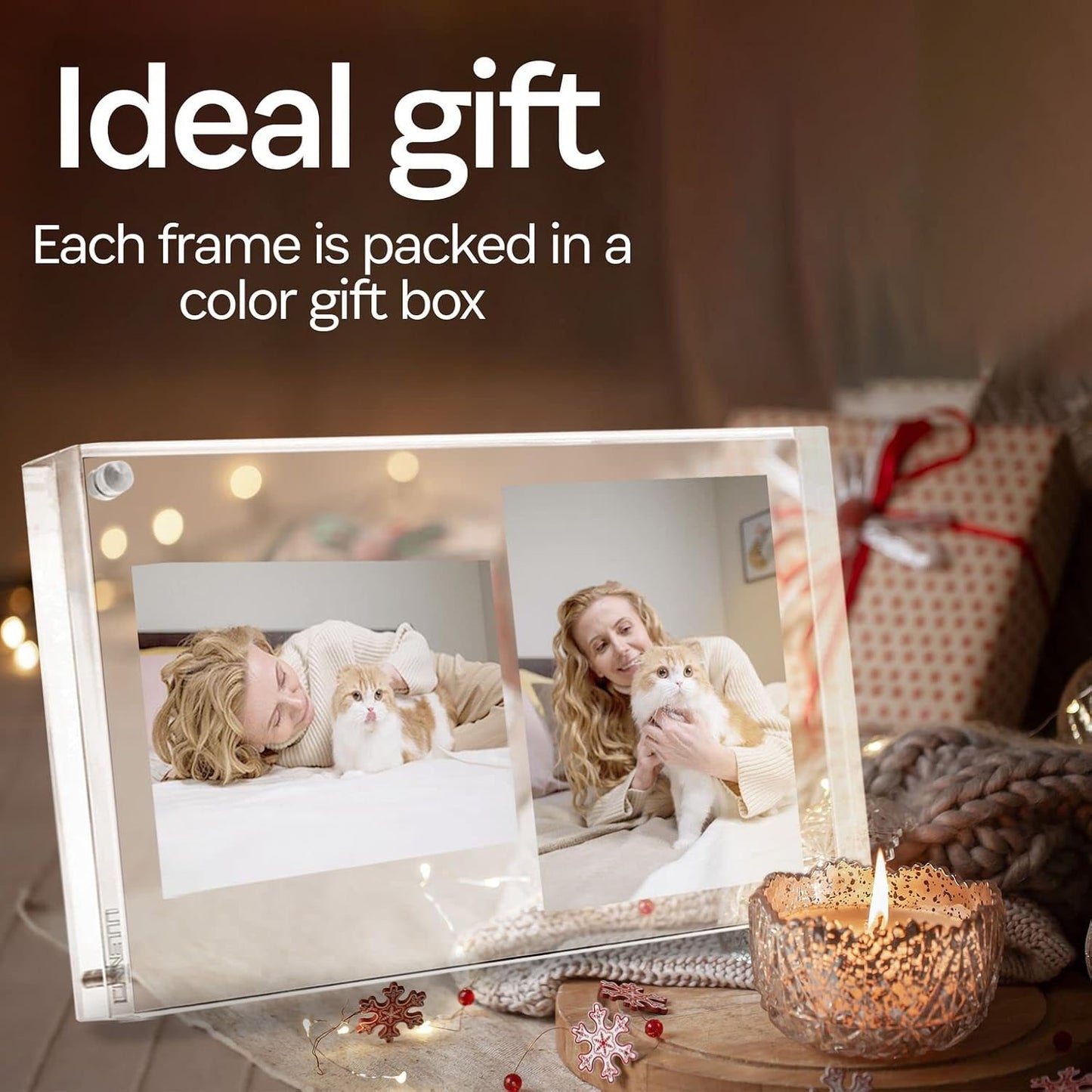 Canetti Design Group The Original Magnet Frame - Clear Acrylic-8.5x11 inch