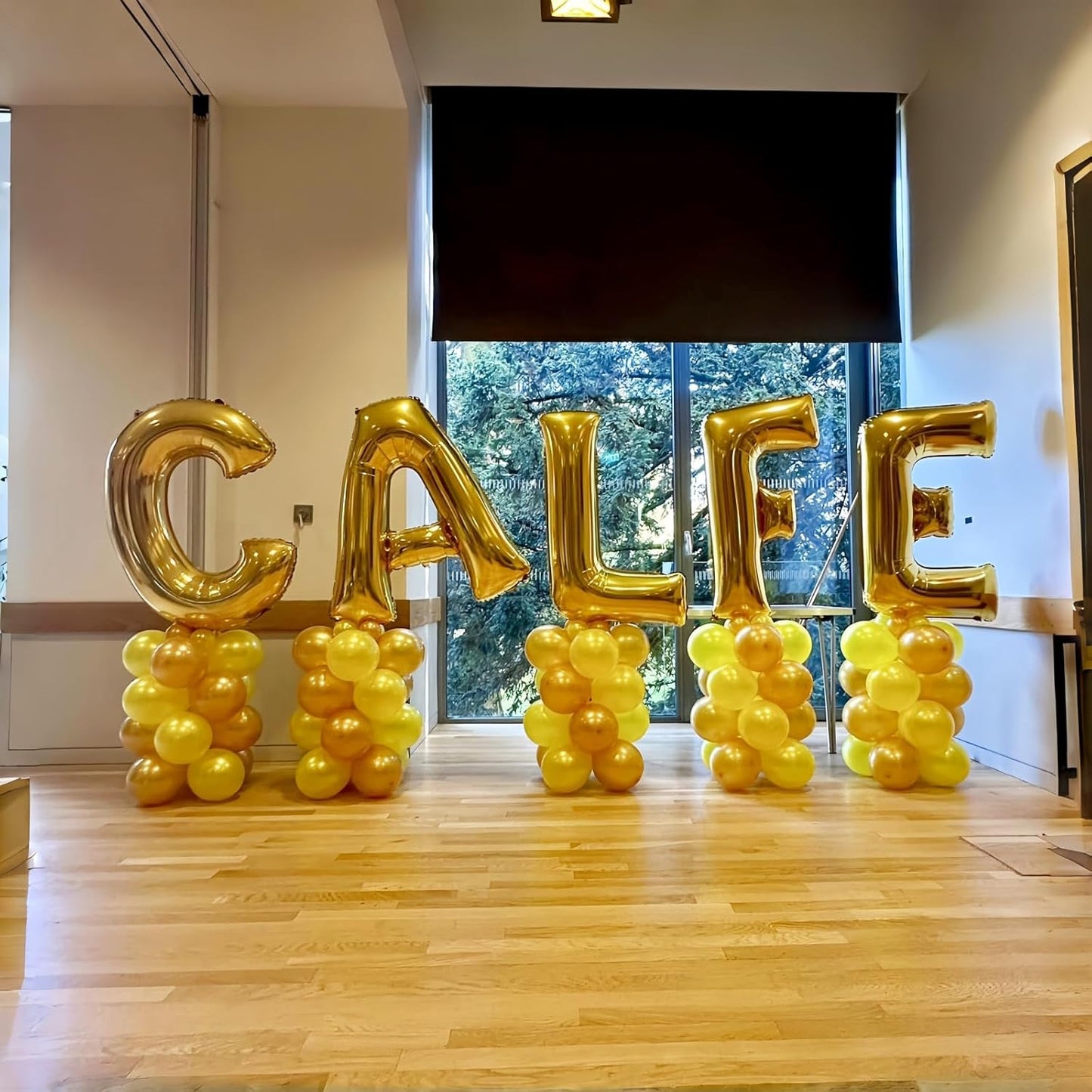 40 Inch Foil Letter Balloon, Giant Alphabet G Customize Balloon, Large Self Inflating Gold Decor for Women Birthday Party Decoration Supplies