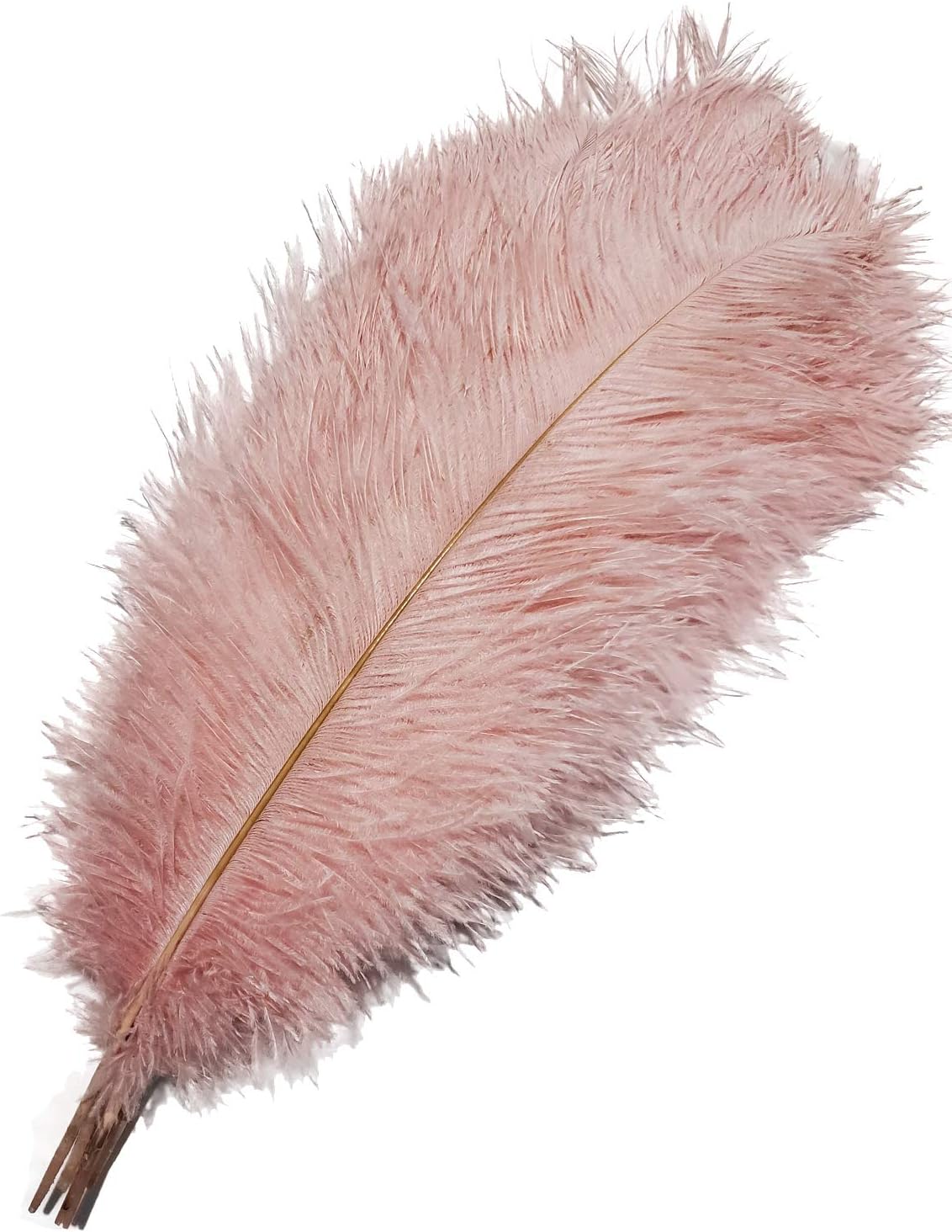 Happy Feather 16-18 inch Pink Ostrich Feathers Cratfs for Wedding Party Centerpieces Home Decoration DIY Craft Pack of 10