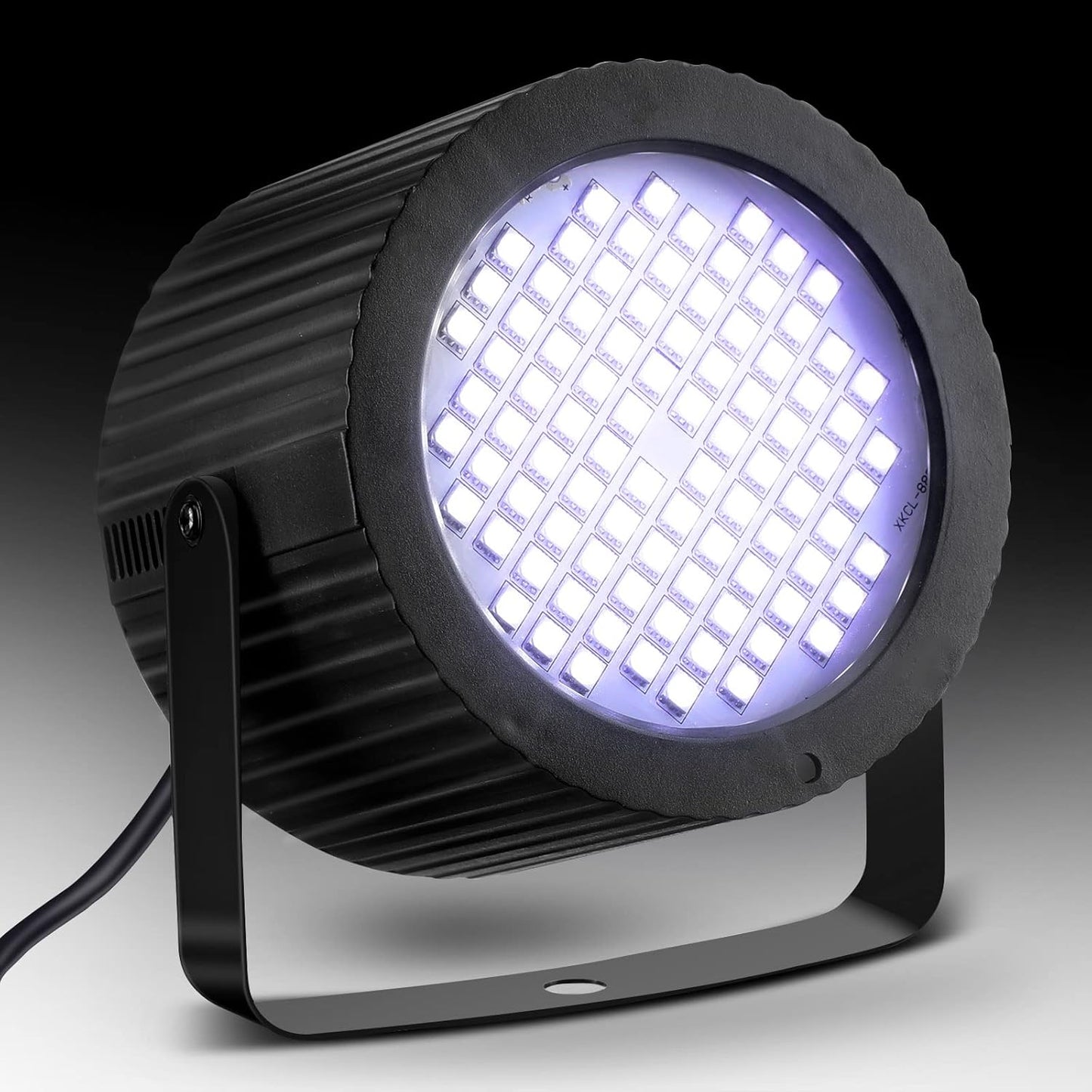 2 Pcs Bright White Strobe Light 88 LEDs Flash Party Lighting Speed and Sound Modes Flashing Lights Stage Lights for Christmas Easter Birthday Party Room Dance DJ Bar Karaoke Show Wedding