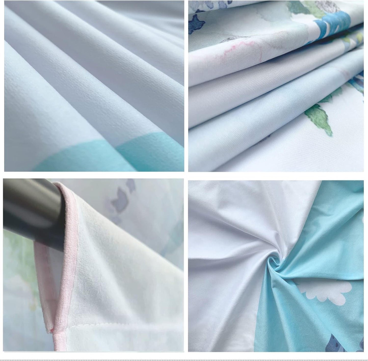 6.5x10ftAqua Backdrops Portrait Backdrops for Photography Mottled Photo Background