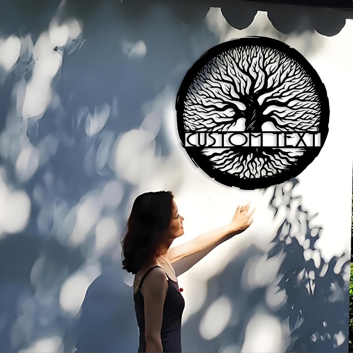 Personalized Tree of Life Metal Sign Wall Art Decor, Custom Wedding Gifts for Couples, Custom Family Name Sign, Christmas Valentine's Day Housewarming Gifts