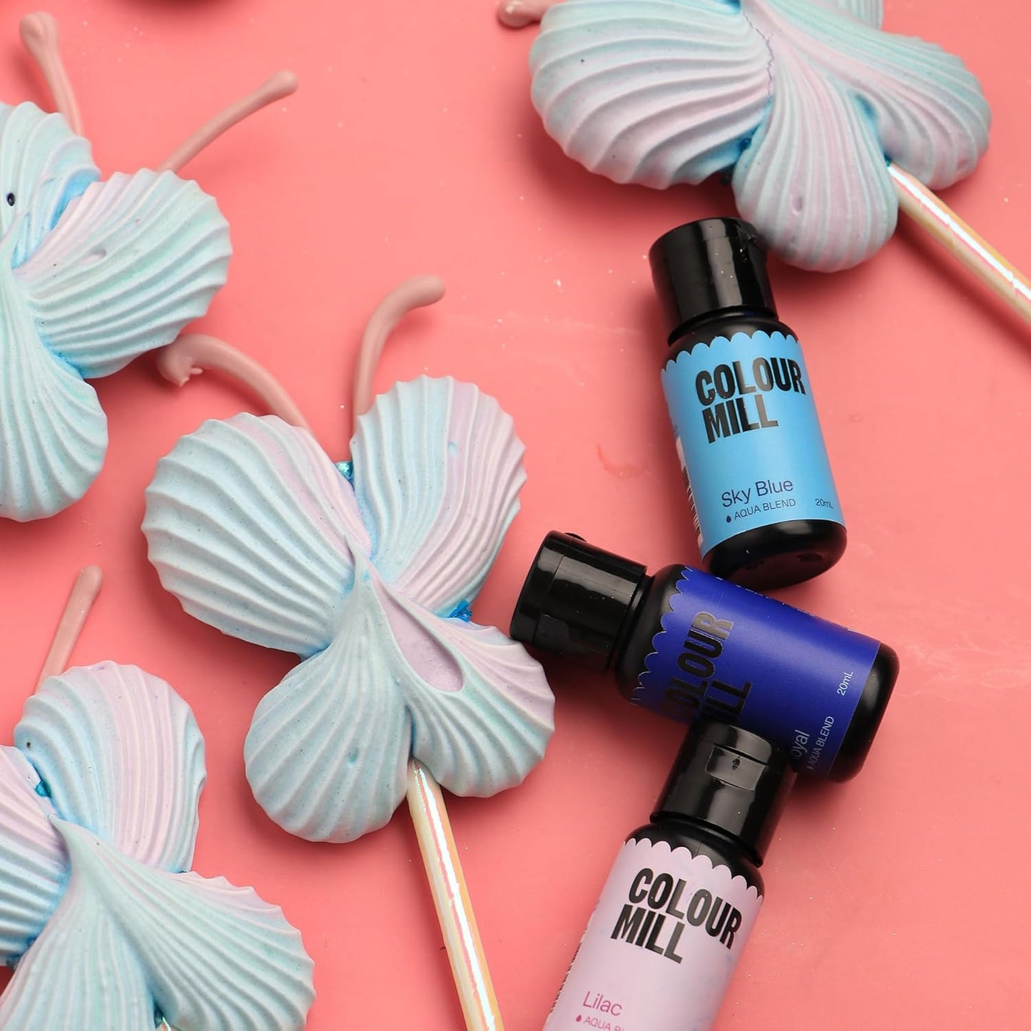 Colour Mill Aqua Blend Water-Based Food Coloring, 20 Milliliters Lilac