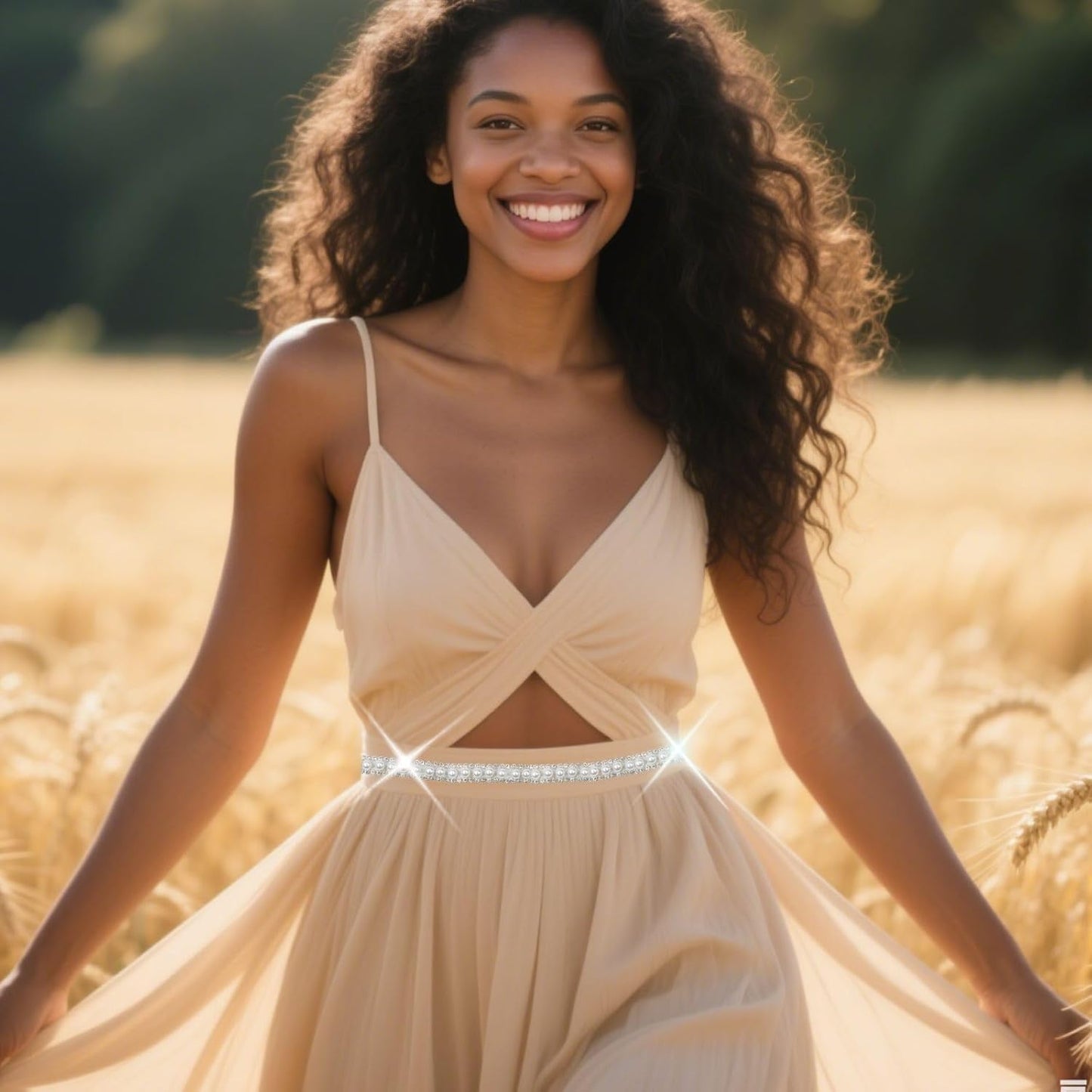 PEARLY JUN 1 Yard Pearl Rhinestone Trim Chain Silver Crystal Fringe Diamond Applique Ribbon String Tassel Strip (Silver-150, 1 Yard)