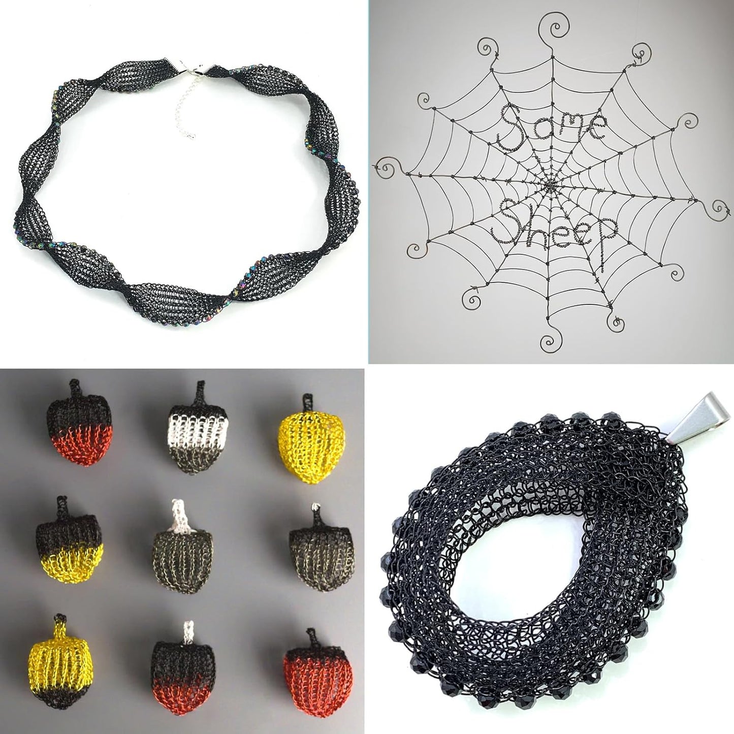 328FT Jewelry Wire 26 Gauge Tarnish-Resistant Copper Beading Wires Roll Bulk for DIY Crafts Jewelry Making, Black Wire