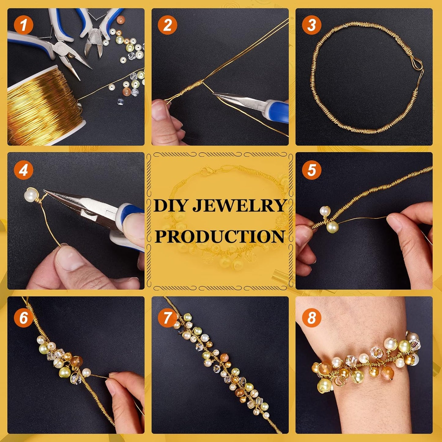 BENECREAT 20 Gauge Aluminum Wire - 770FT Anodized Colored Wire for Jewelry, Beading, Floral Crafts (FireBrick Red)