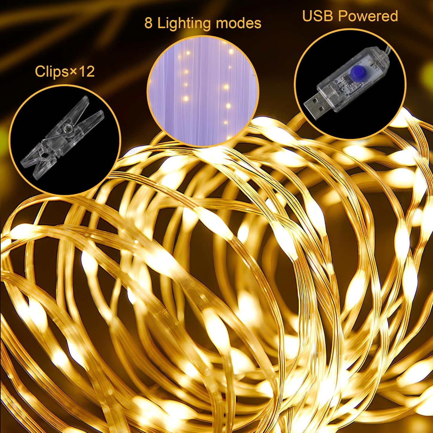 Fomcet Lavender Tulle Backdrop Curtains with Lights String 10FT X 10FT Sheer Curtain with Lights Tulle Curtains Backdrop for Wedding Birthday Party Photo Shoot (2 Panels 5x10FT)