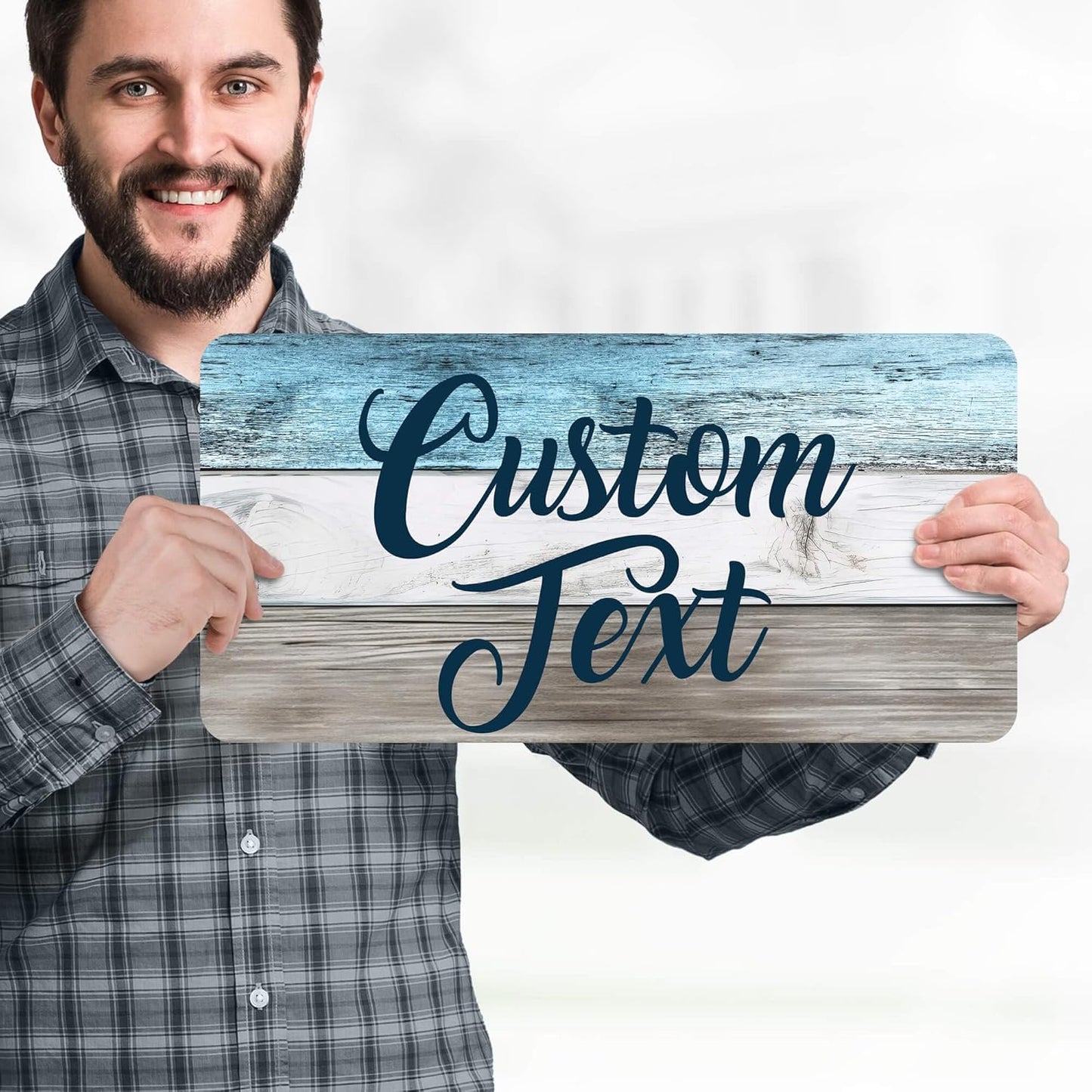 Custom Sign, Custom Street Sign, 11 Font Colors, 13 Font Styles, 4 Hole Options, 22 Sizes, 9x18 Inches, Rust Free DiBound, Fade Resistant, Made in USA by My Sign Center (Coastal)