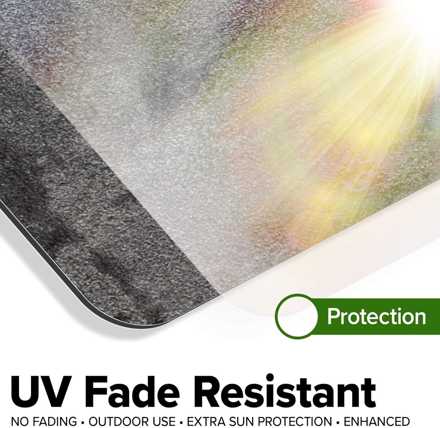 Custom Sign, Custom Street Sign, 11 Font Colors, 13 Font Styles, 4 Hole Options, 22 Sizes, 36x48 Inches, Rust Free DiBound, Fade Resistant, Made in USA by My Sign Center (Grunge Metal)