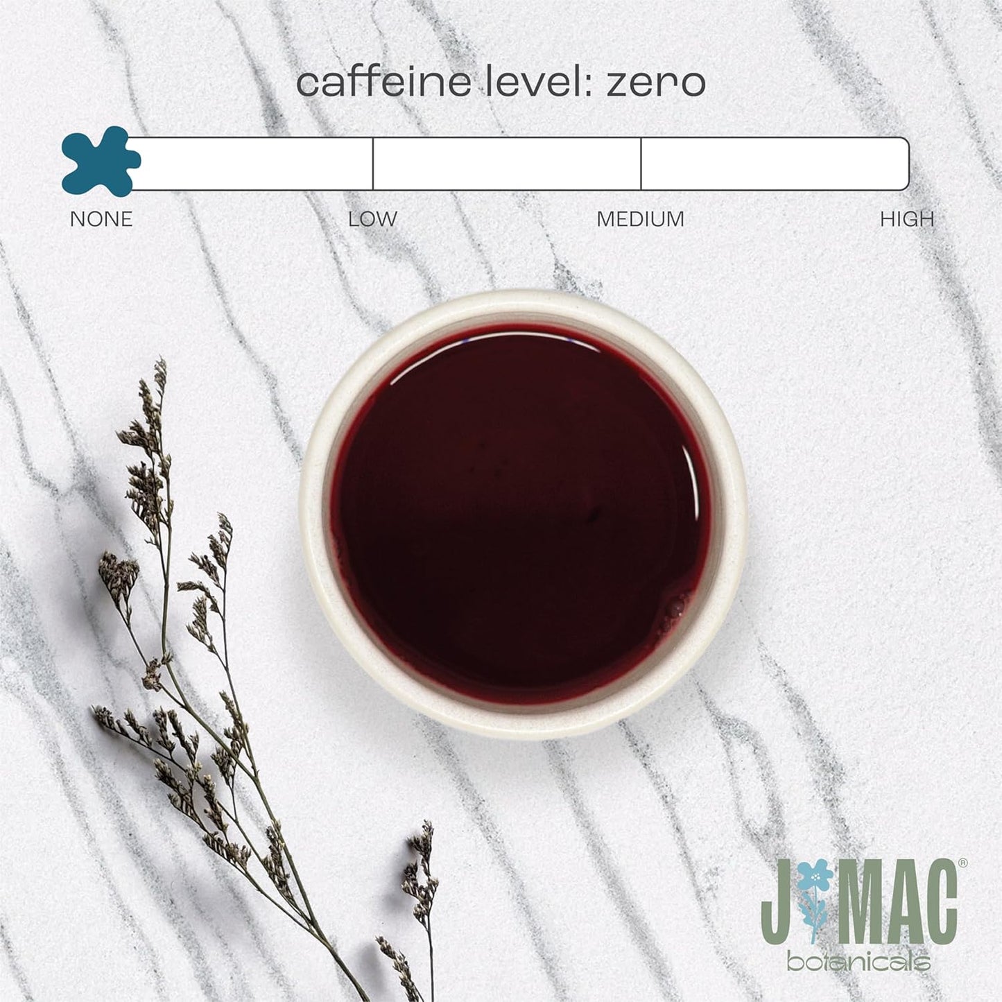 J MAC BOTANICALS Certified Organic Hibiscus Flower (2 Pounds), Hibiscus Tea, Cut & Sifted Flowers, Flor de Jamaica