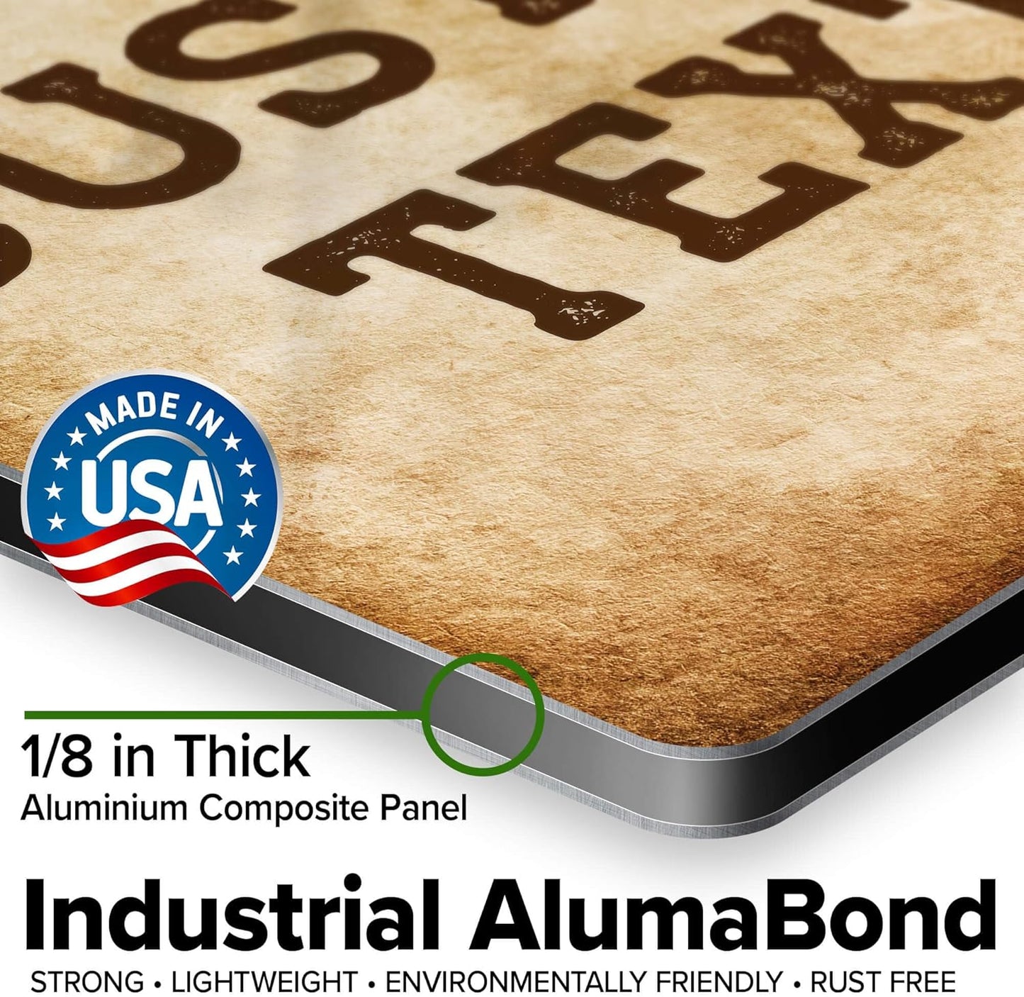 Custom Sign, Custom Street Sign, 11 Font Colors, 13 Font Styles, 4 Hole Options, 22 Sizes, 12x12 Inches, Rust Free DiBound, Fade Resistant, Made in USA by My Sign Center (Vintage)