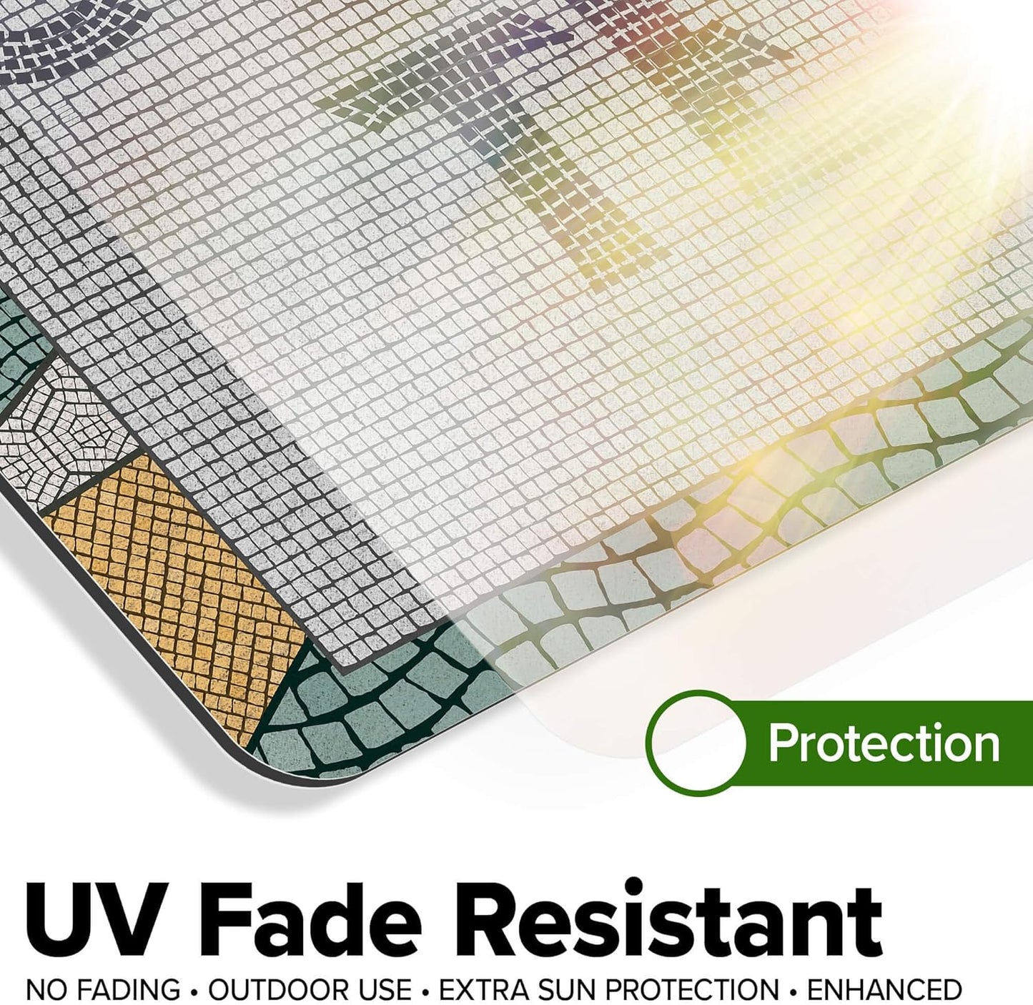 Custom Sign, Custom Street Sign, 11 Font Colors, 13 Font Styles, 4 Hole Options, 22 Sizes, 12x18 Inches, Rust Free DiBound, Fade Resistant, Made in USA by My Sign Center (Fauxsaic 2)